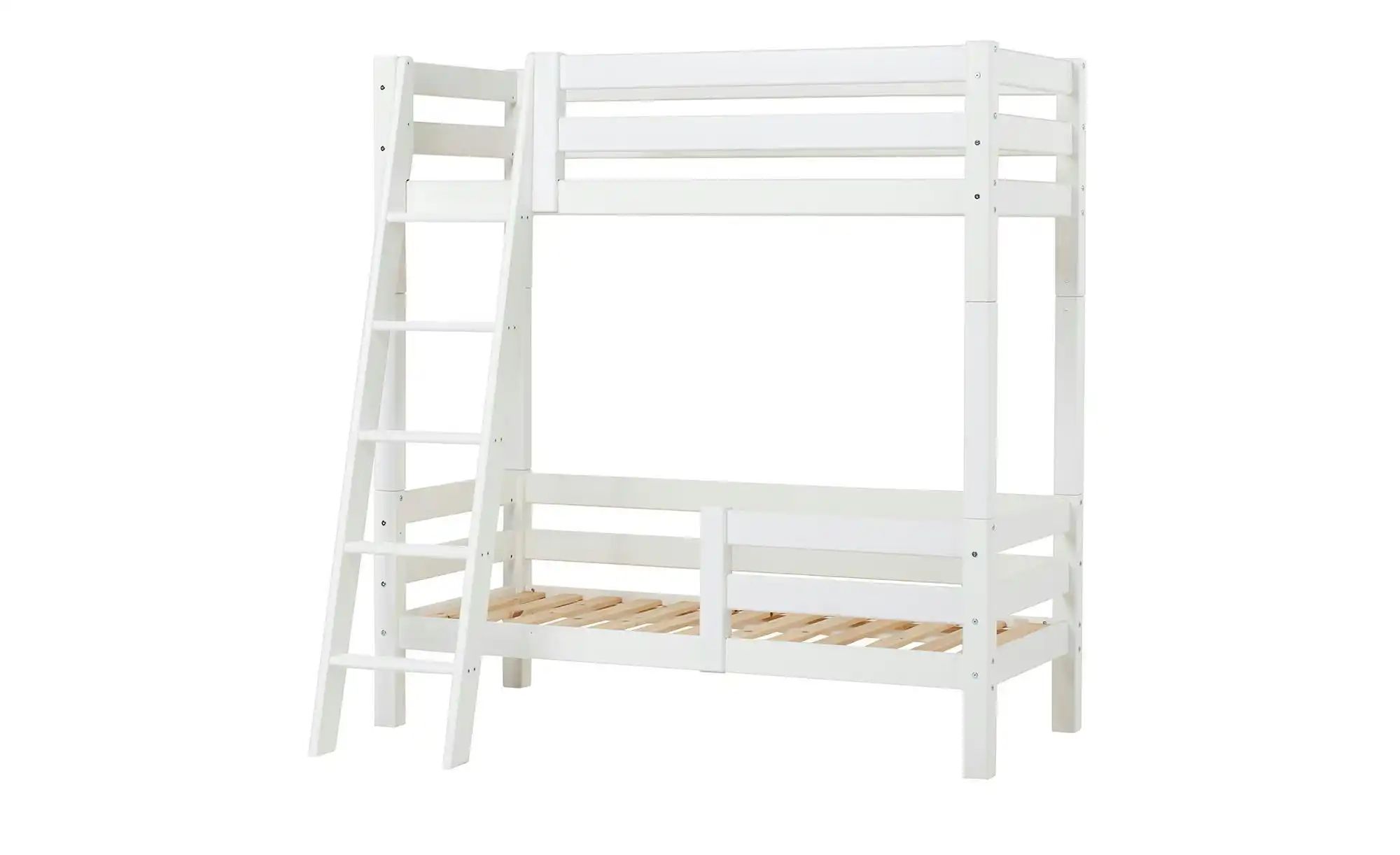 Hoppekids Etagenbett  ECO Luxury ¦ weiß ¦ Maße (cm): B: 124 H: 177 Betten > günstig online kaufen