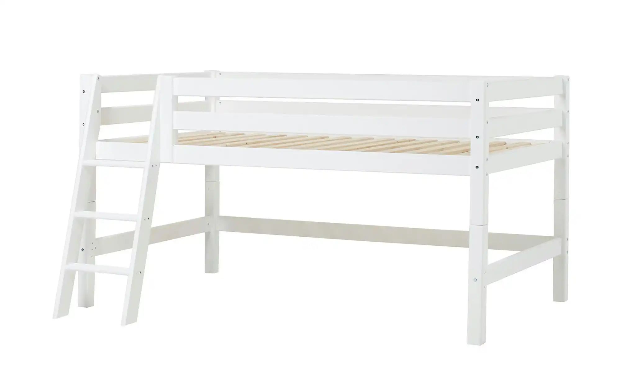 Hochbett  ECO Luxury ¦ weiß ¦ Maße (cm): B: 158 H: 114 Betten > Bettgestell günstig online kaufen