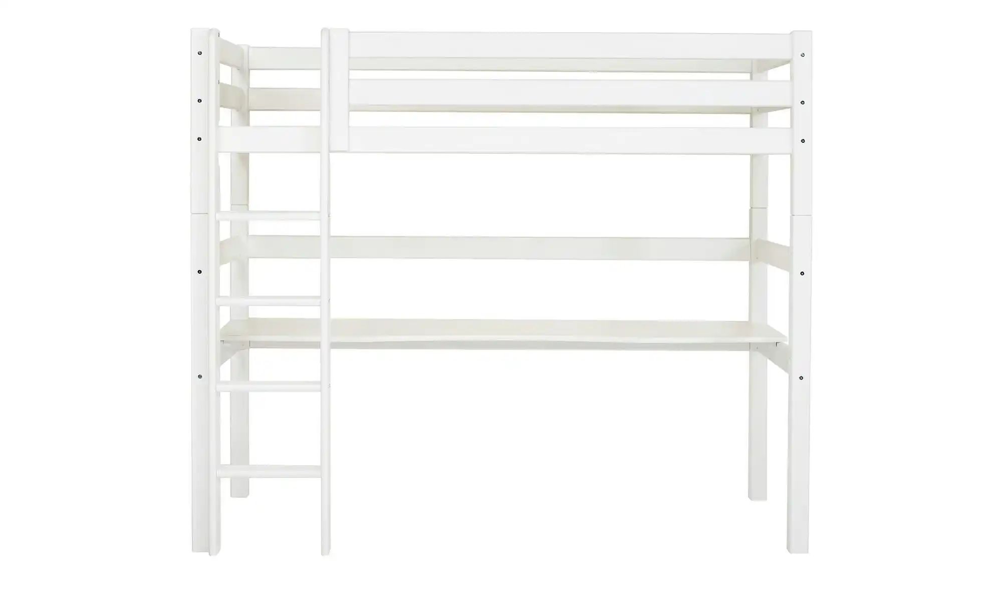Hochbett  ECO Luxury ¦ weiß ¦ Maße (cm): B: 104 H: 177 Betten > Bettgestell günstig online kaufen
