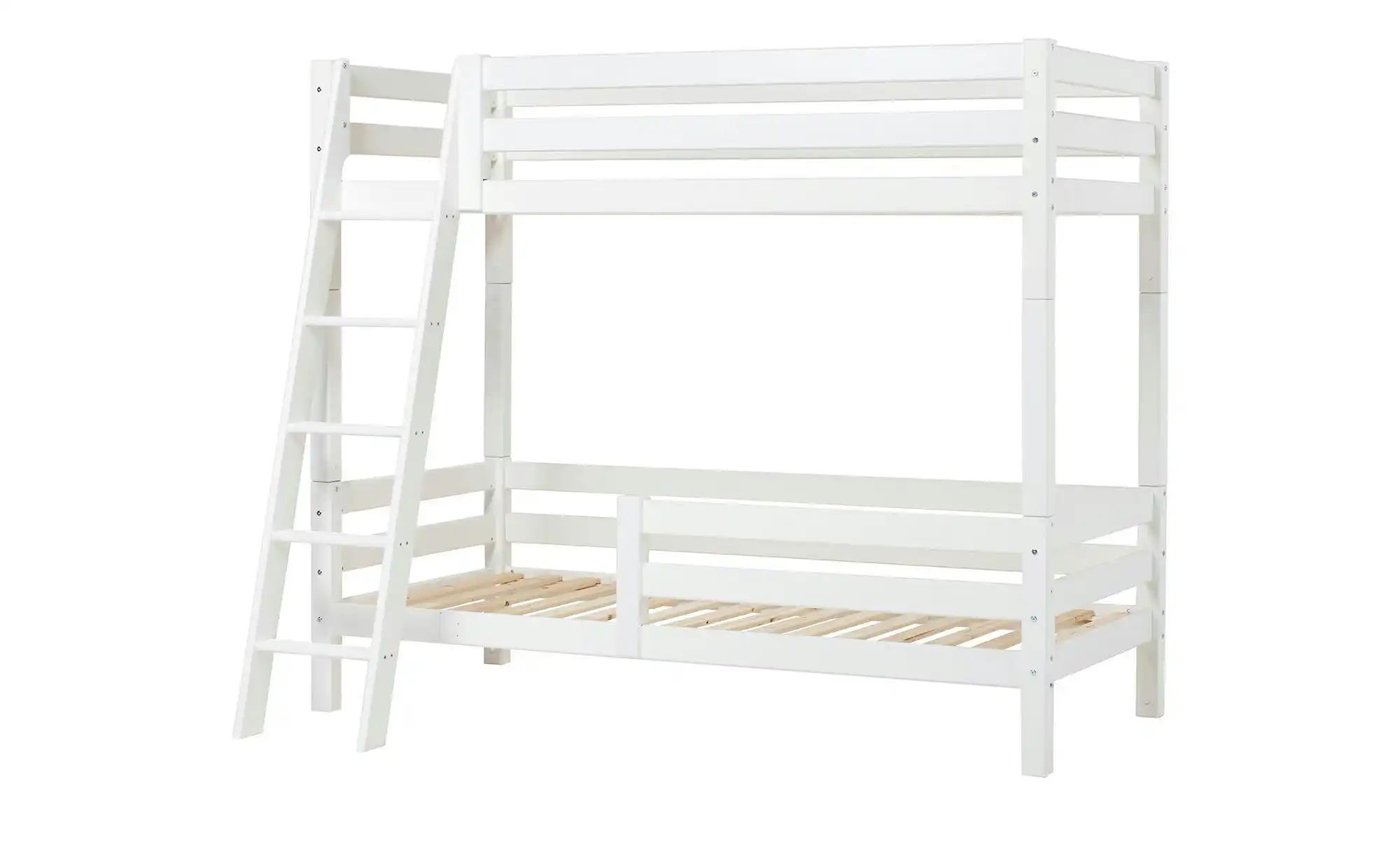 Hoppekids Etagenbett  ECO Luxury ¦ weiß ¦ Maße (cm): B: 124 H: 177 Betten > günstig online kaufen