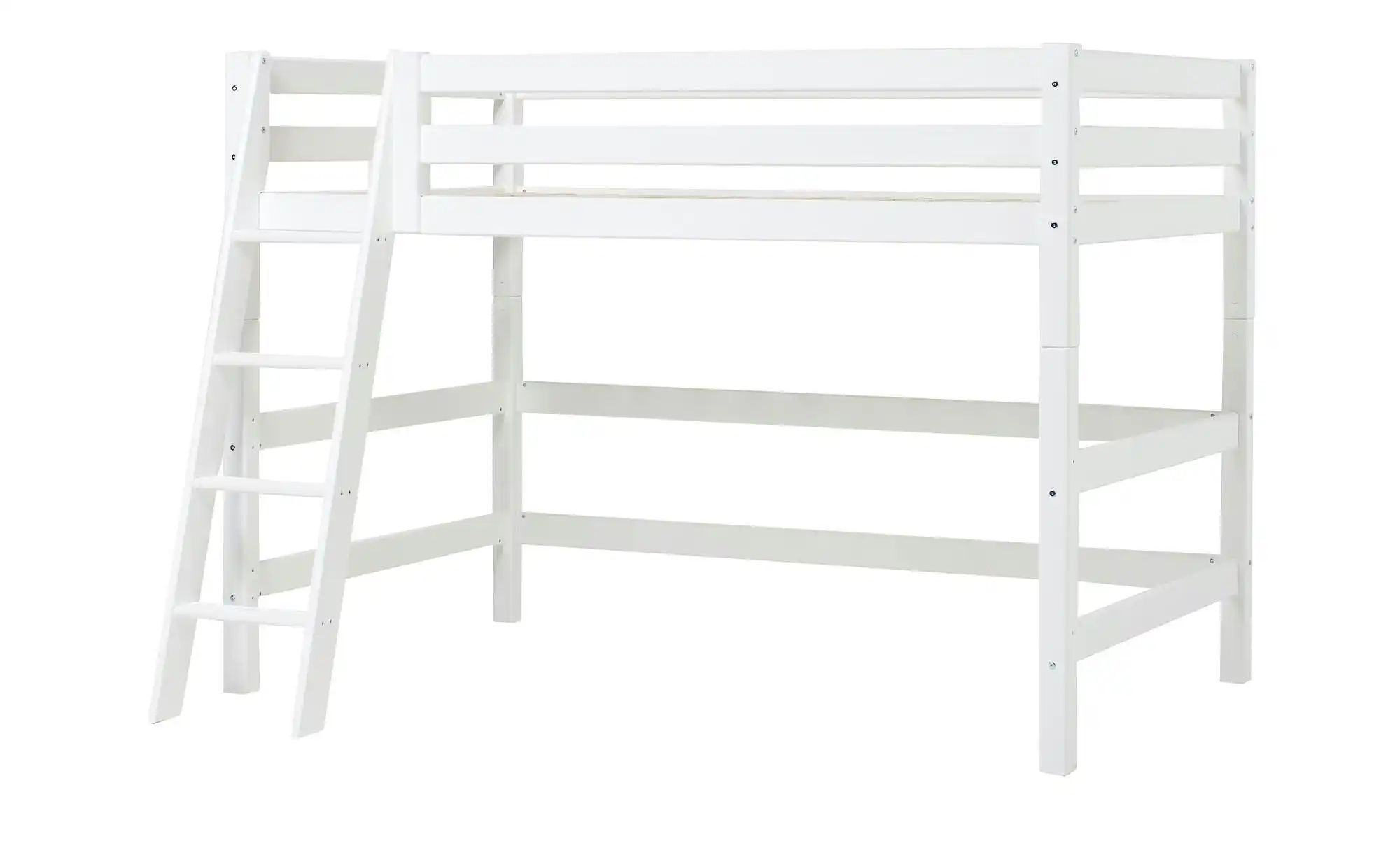 Hochbett  ECO Luxury ¦ weiß ¦ Maße (cm): B: 137 H: 150 Betten > Bettgestell günstig online kaufen