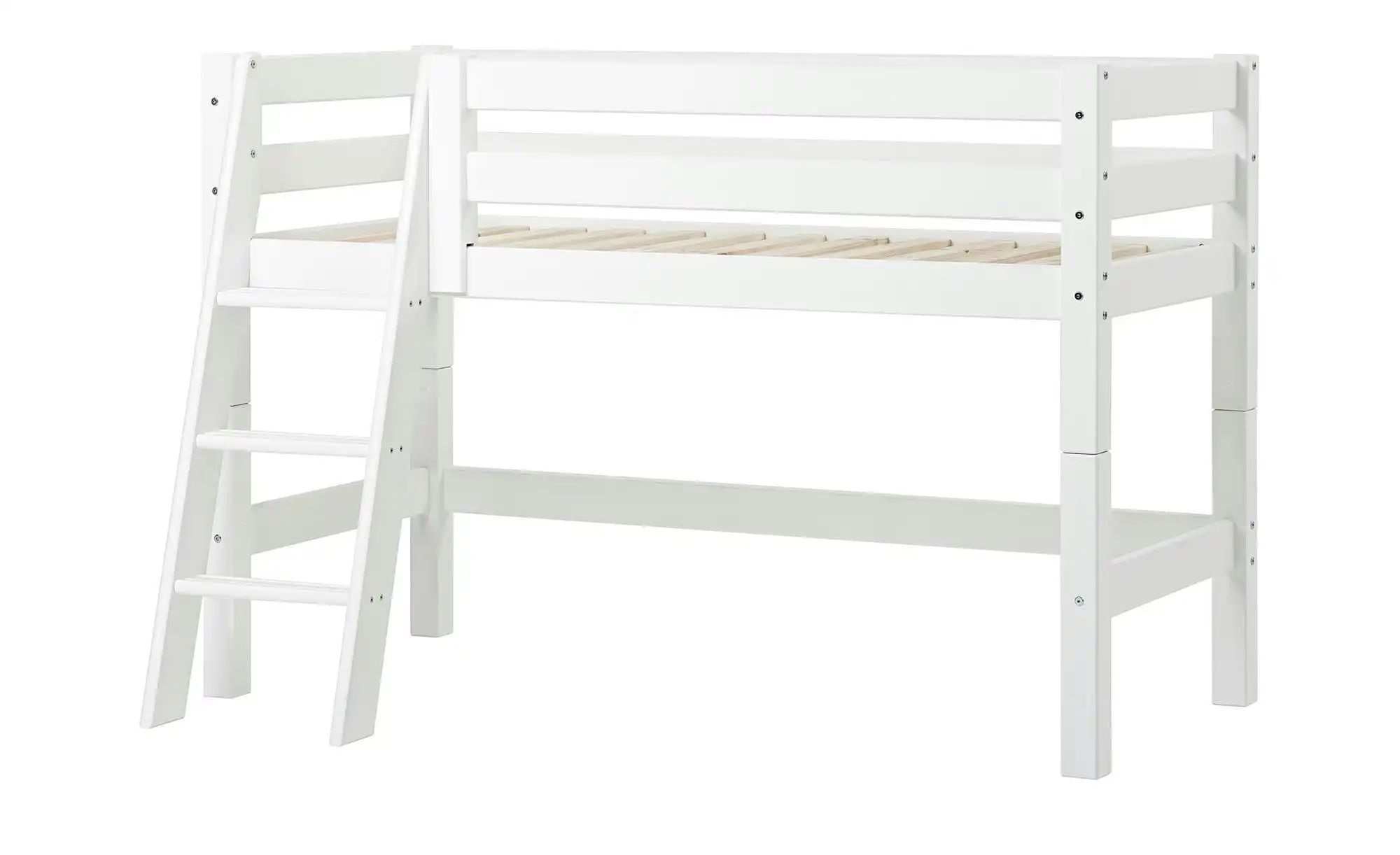 Hoppekids Hochbett  ECO Luxury ¦ weiß ¦ Maße (cm): B: 108 H: 114 Betten > B günstig online kaufen