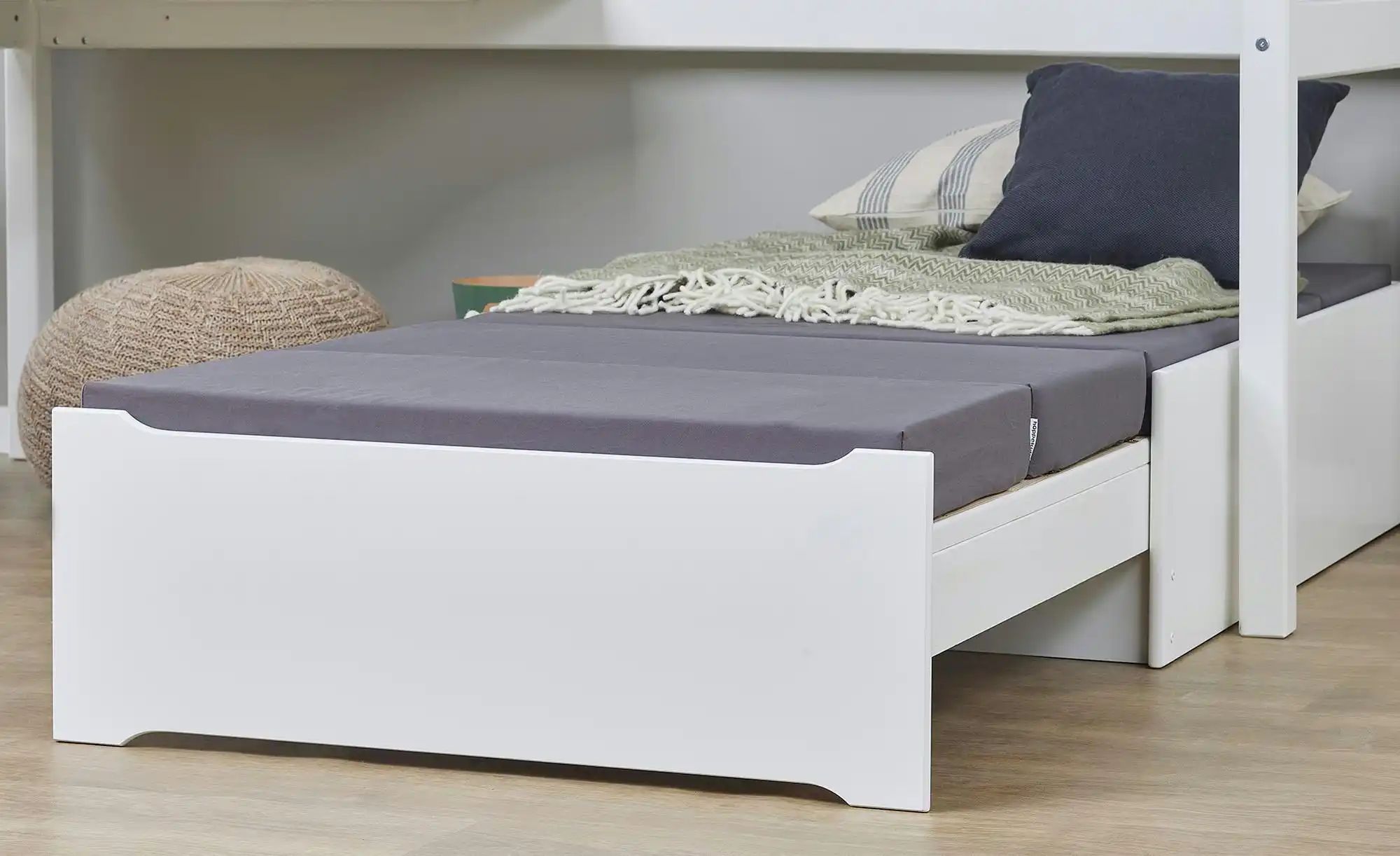 Hochbett  ECO Luxury ¦ weiß ¦ Maße (cm): B: 104 H: 177 Betten > Bettgestell günstig online kaufen