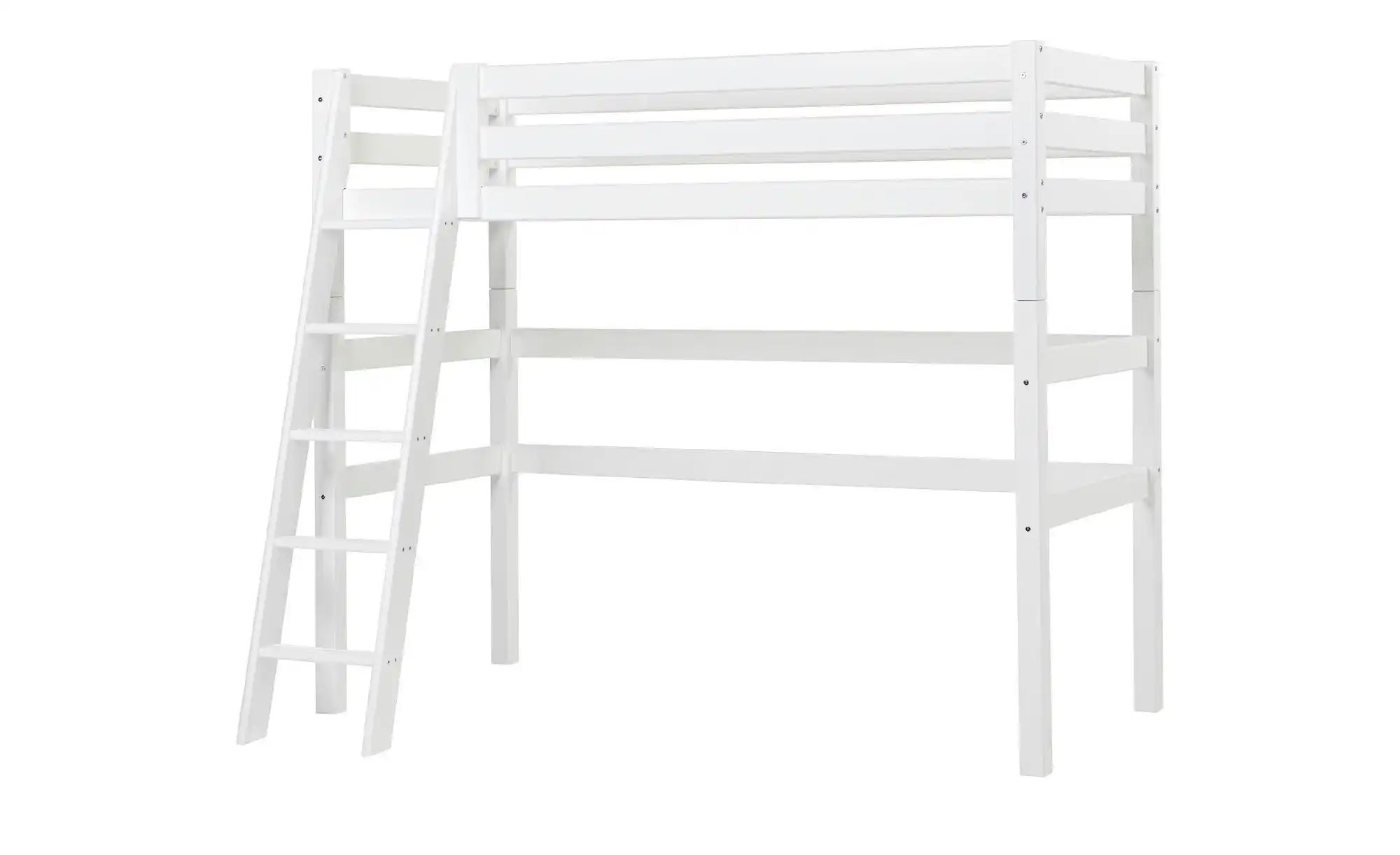 Hochbett  ECO Luxury ¦ weiß ¦ Maße (cm): B: 144 H: 177 Betten > Bettgestell günstig online kaufen