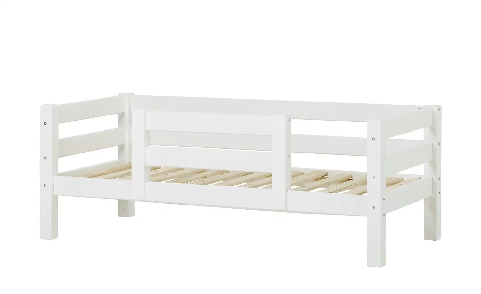 Kinderbett  ECO Luxury ¦ weiß ¦ Maße (cm): B: 79 H: 62 Betten > Bettgestell günstig online kaufen