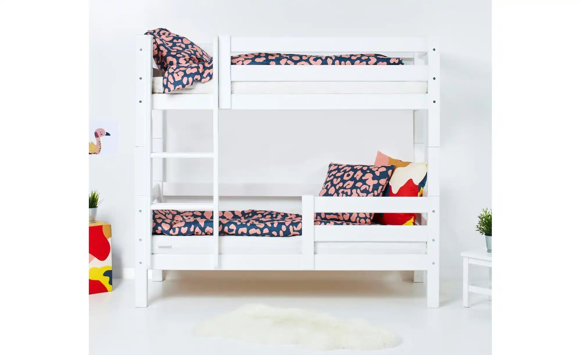 Etagenbett  ECO Luxury ¦ weiß ¦ Maße (cm): B: 84 H: 150 Betten > Bettgestel günstig online kaufen