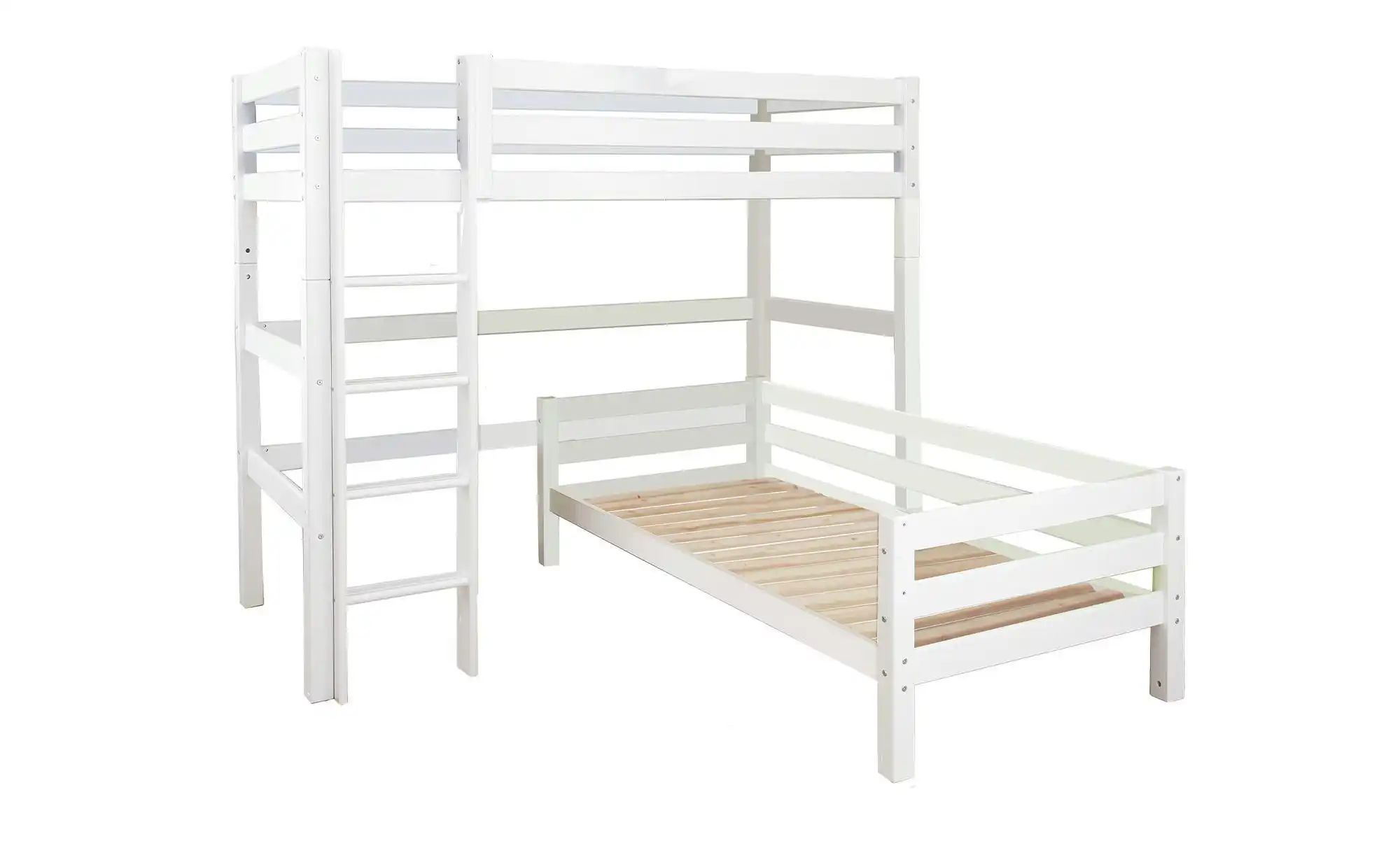 Eck-Etagenbett ECO Luxury ¦ weiß ¦ Maße (cm): B: 216 H: 177 Betten > Bettg günstig online kaufen