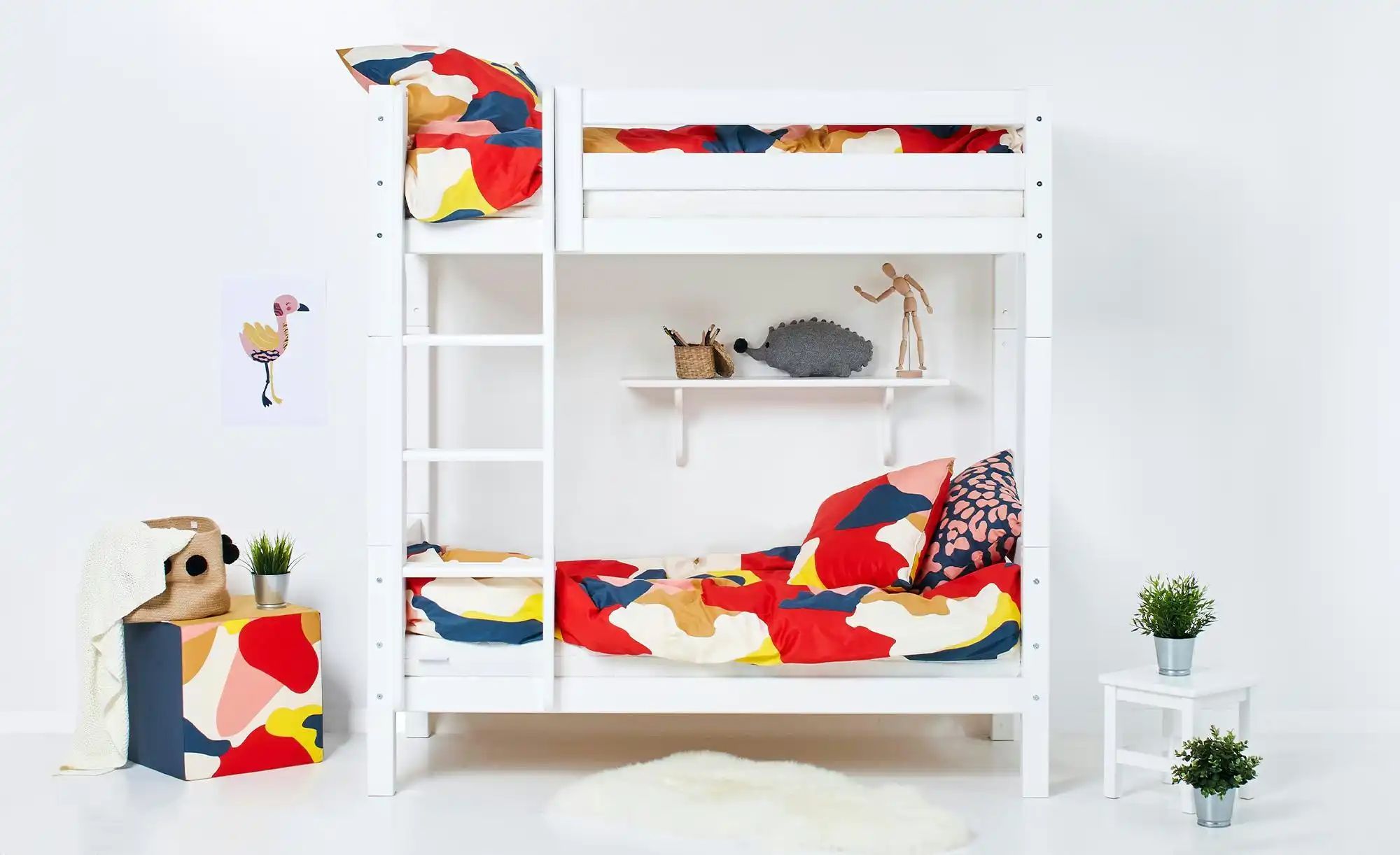 Etagenbett  ECO Luxury ¦ weiß ¦ Maße (cm): B: 84 H: 177 Betten > Bettgestel günstig online kaufen