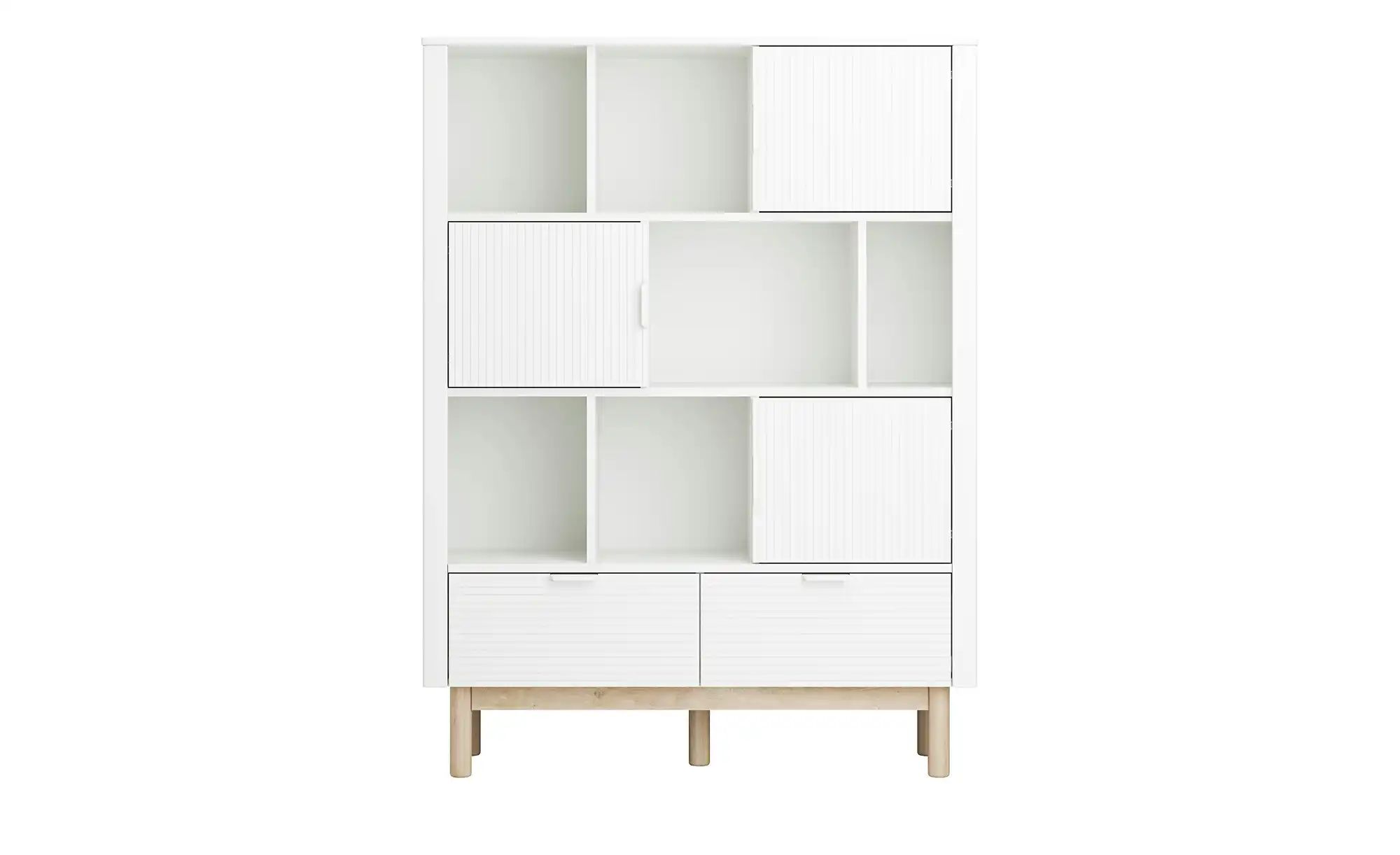 Thumbnail - pinio Regal Miloo ¦ weiß ¦ Maße (cm): B: 120 H: 160 T: 42.0 Regale > Standregale - Höffner