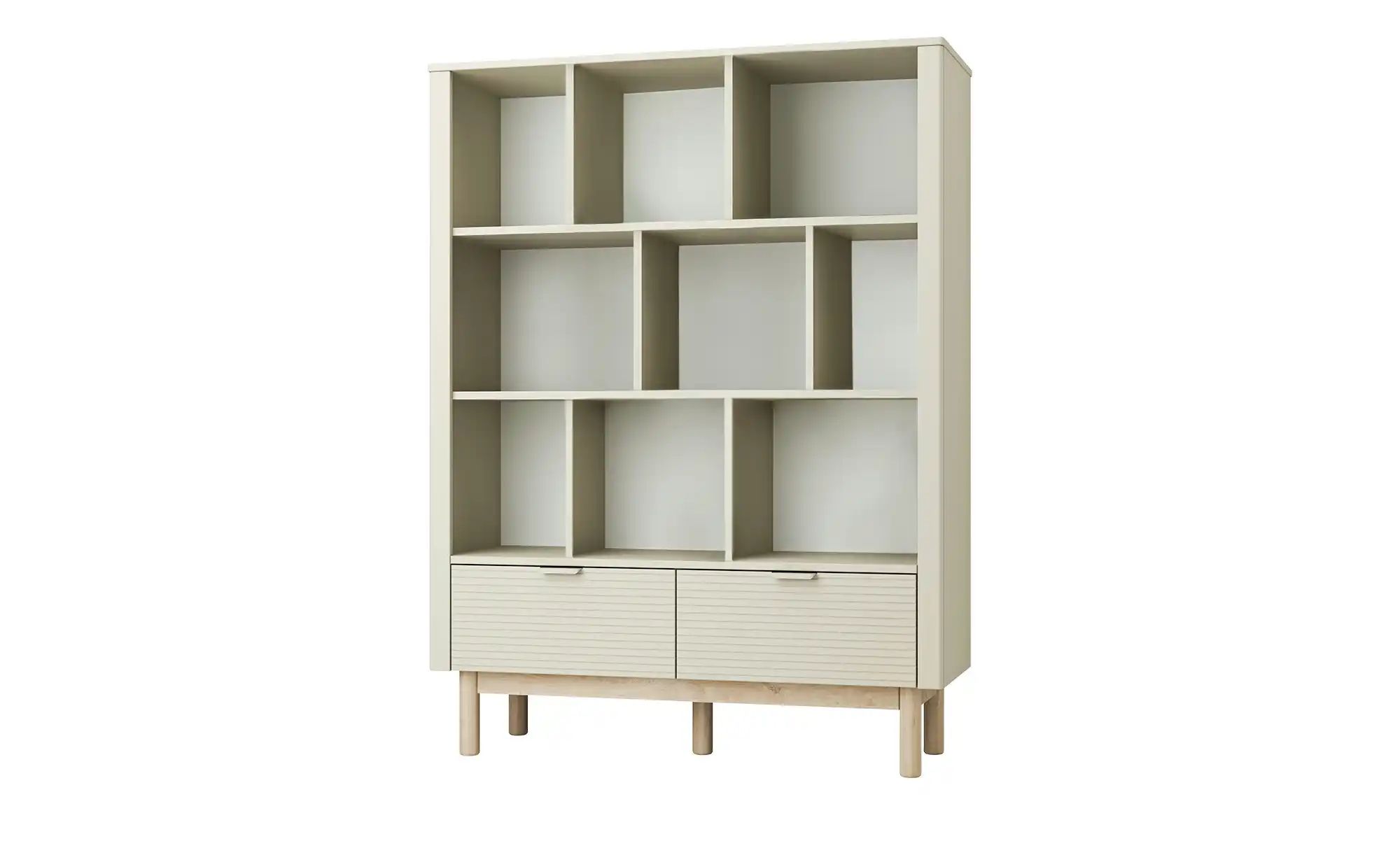 pinio Regal  Miloo ¦ beige ¦ Maße (cm): B: 120 H: 160 T: 42.0 Regale > Stan günstig online kaufen