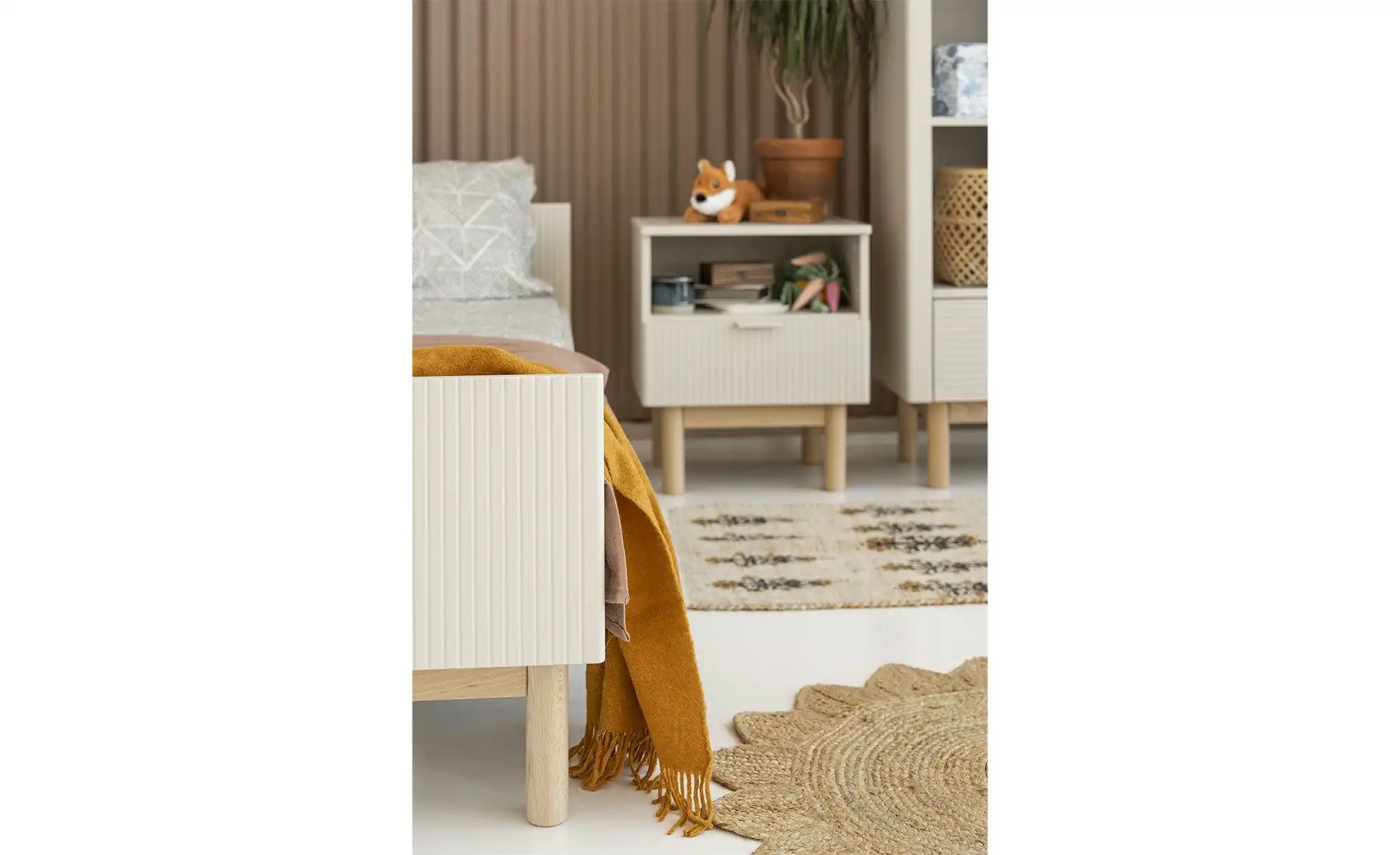 Thumbnail - pinio Nachtkommoden Miloo ¦ beige ¦ Maße (cm): B: 50,4 H: 58,8 T: 42.4 Tische > Nachttische - Höffner