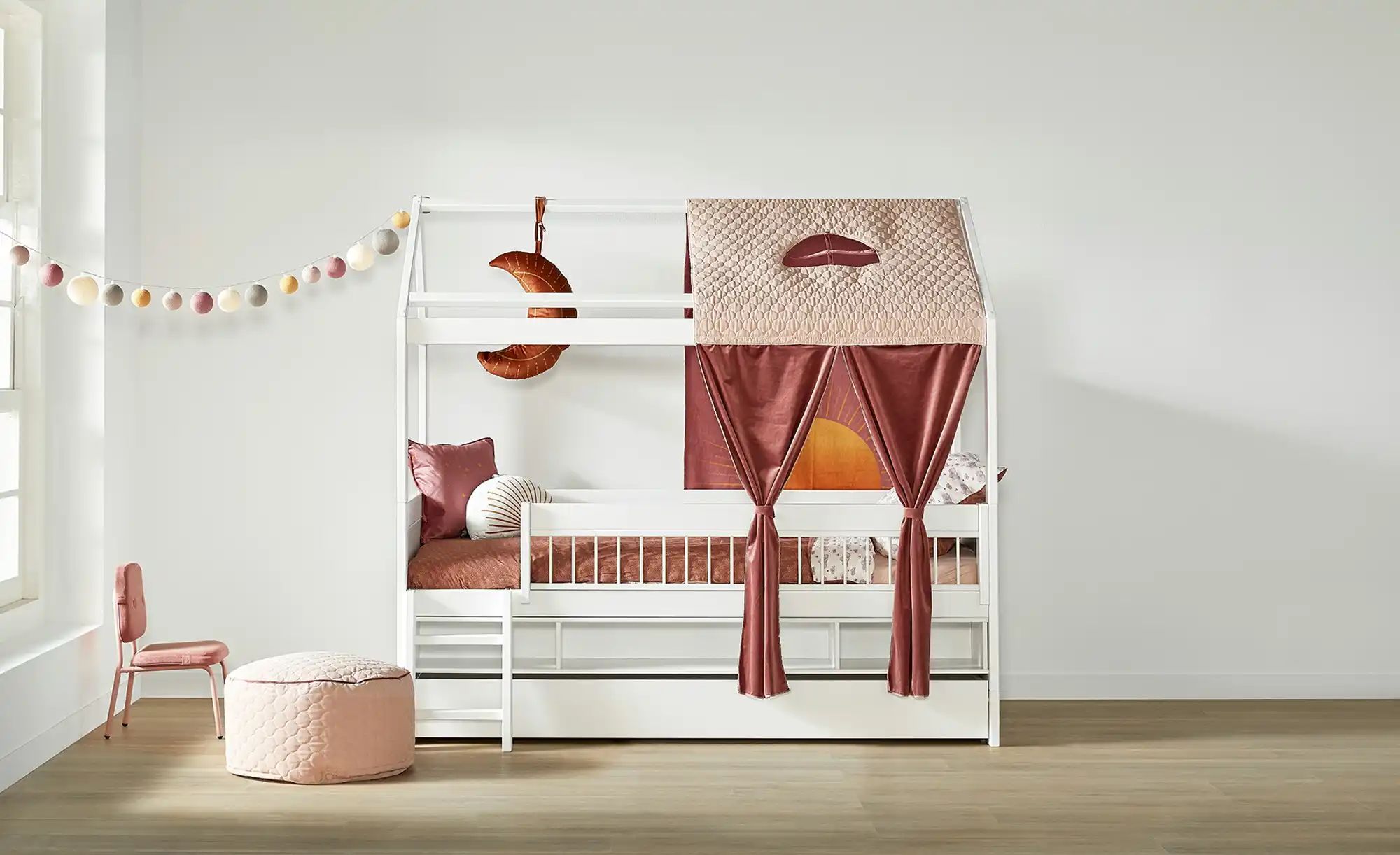 Thumbnail - Lifetime Kissen  Mond Sunset Dreams ¦ orange ¦ Maße (cm): B: 55 T: 40.0 Dekokissen & Decken > Kissen > Dekokissen - Höff...