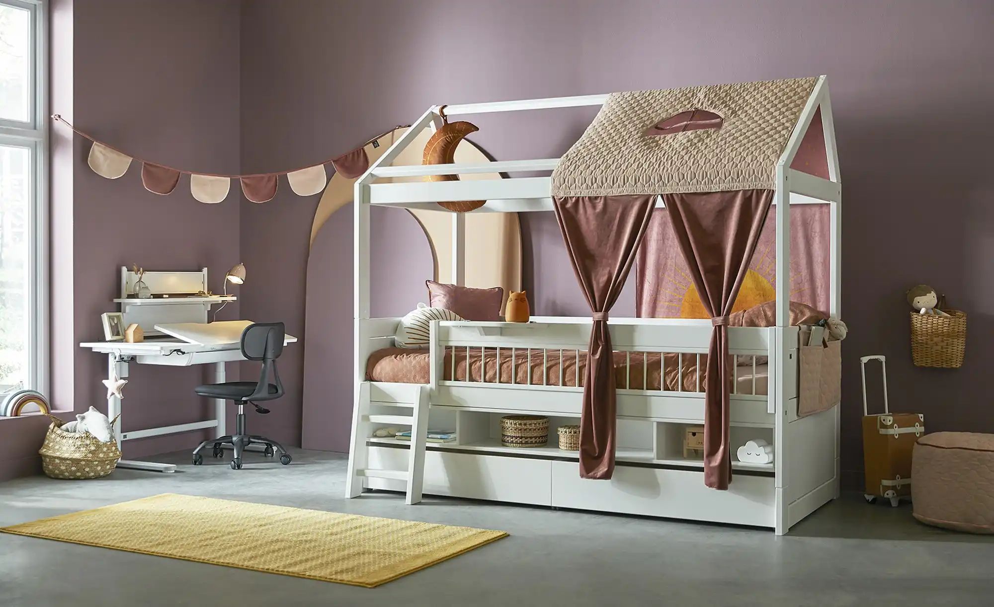 Thumbnail - Lifetime Kissen  Mond Sunset Dreams ¦ orange ¦ Maße (cm): B: 55 T: 40.0 Dekokissen & Decken > Kissen > Dekokissen - Höff...