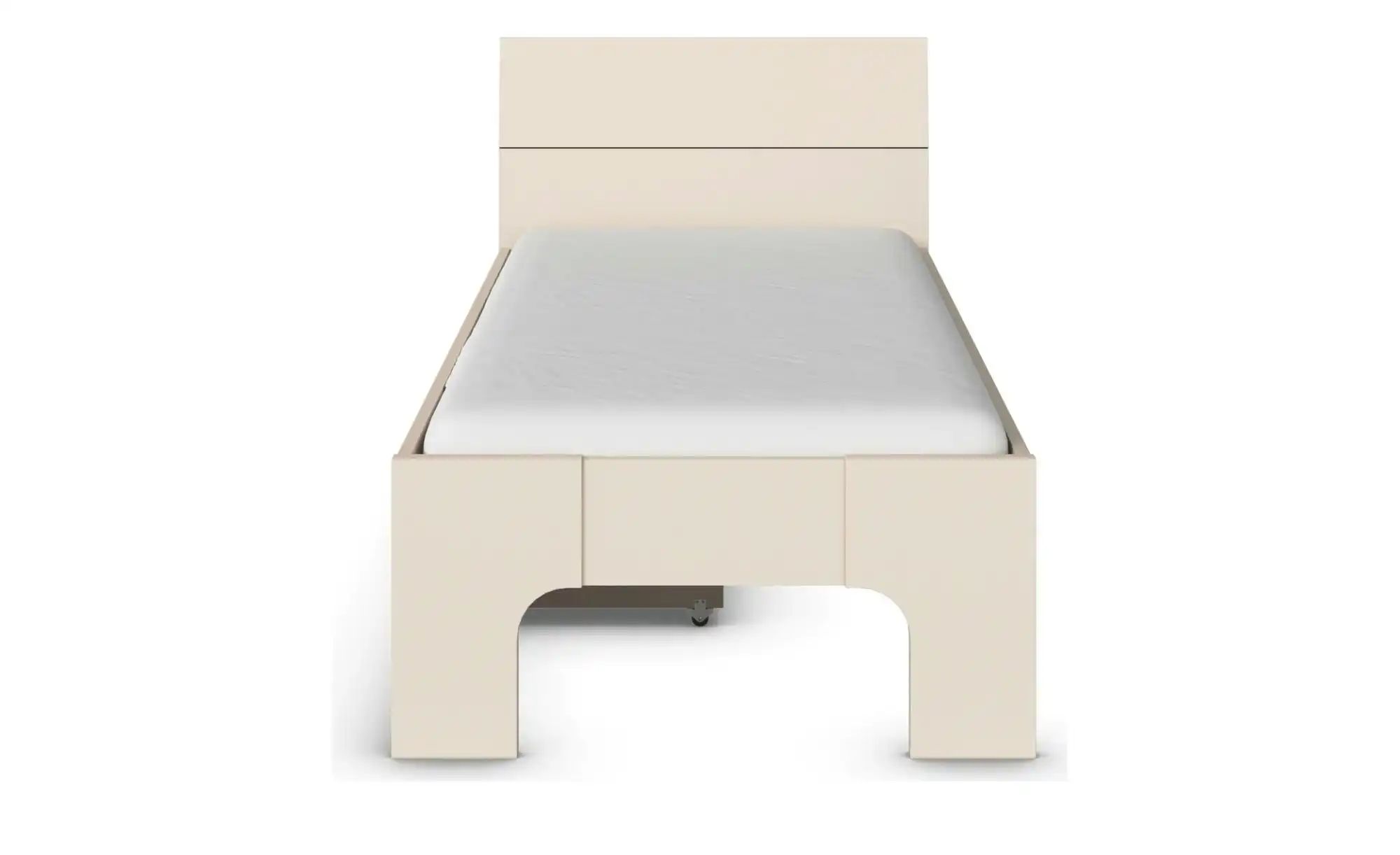 Stauraumbett in beige Frieda ¦ creme ¦ Maße (cm): B: 95 H: 210 Betten > Bet günstig online kaufen