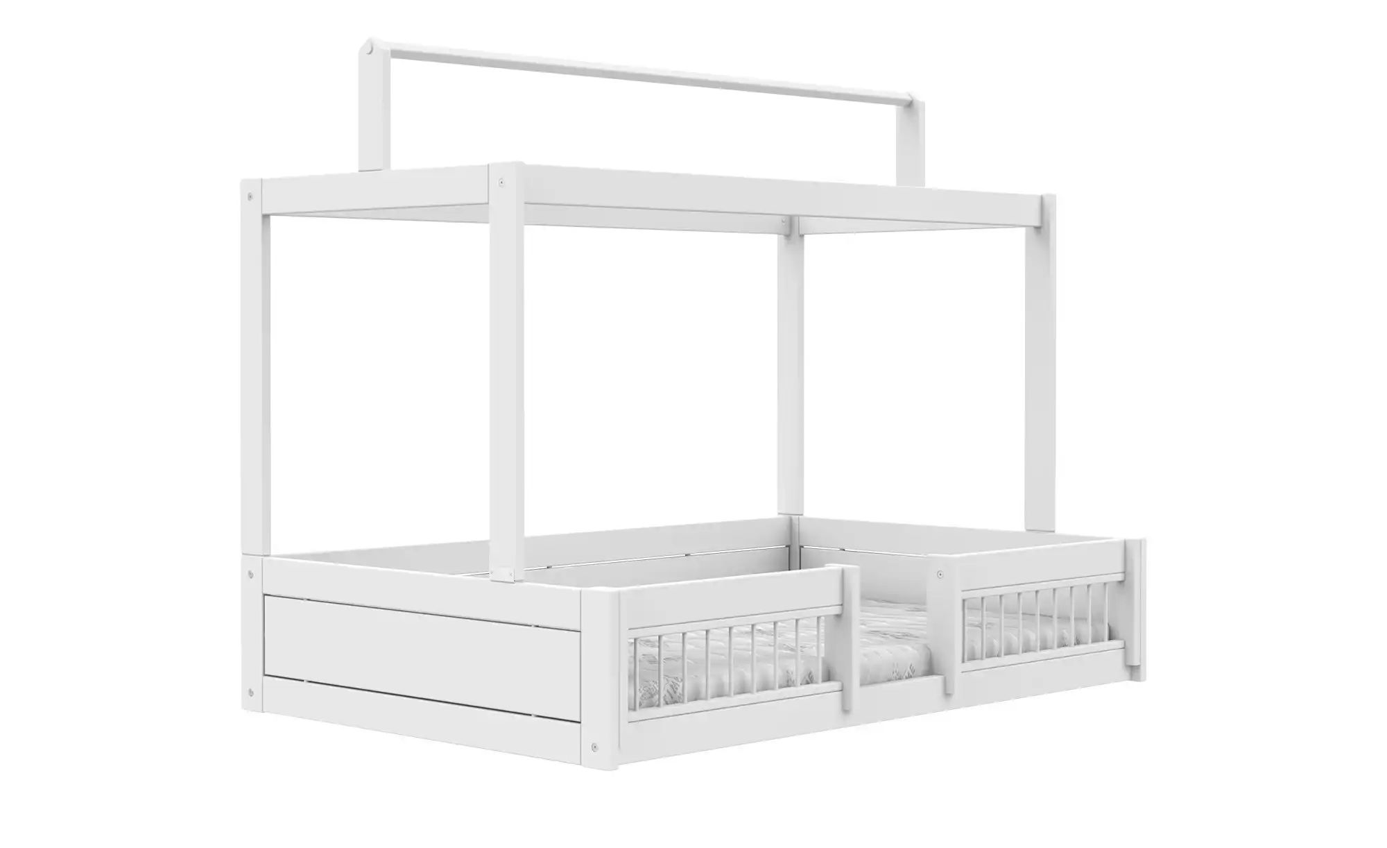 Lifetime Hausbett  Montessori ¦ weiß ¦ Maße (cm): B: 132 H: 47 Betten > Bet günstig online kaufen