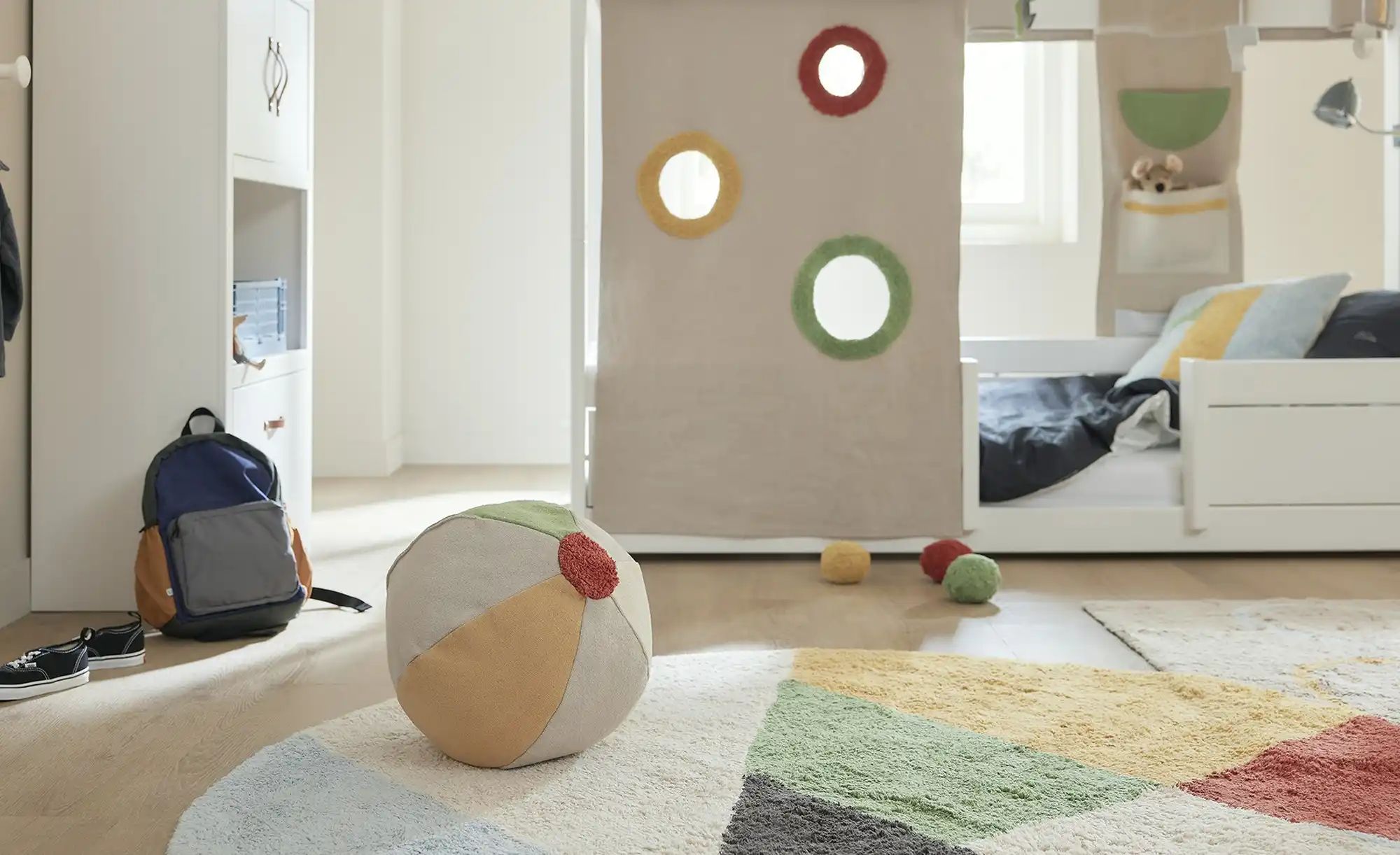 Thumbnail - Lifetime Kissen Ball Olympic Dreams ¦ mehrfarbig Ø: 30 Dekokissen & Decken > Kissen > Dekokissen - Höffner