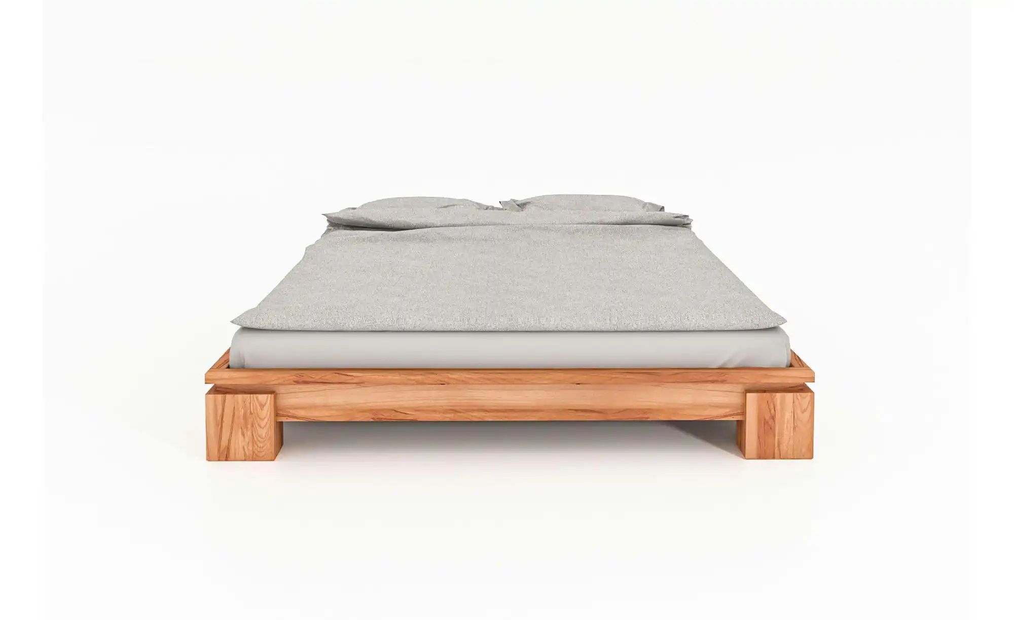 Massivholzbett niedrig ohne KT   ¦ holzfarben ¦ Maße (cm): B: 98 H: 25 Bett günstig online kaufen