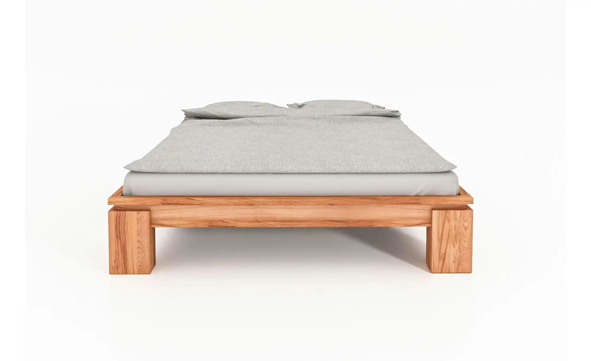 Massivholzbett hoch mit KT   ¦ holzfarben ¦ Maße (cm): B: 98 H: 36 Betten > günstig online kaufen