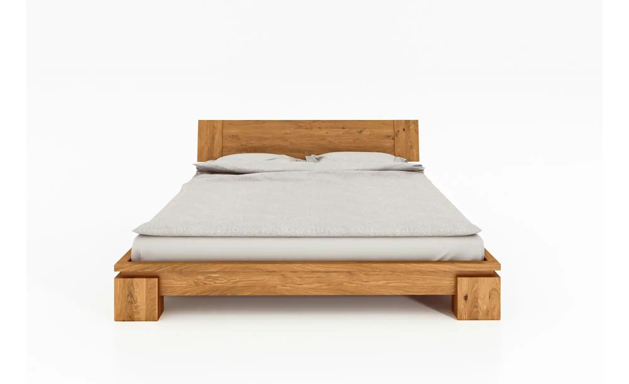 Massivholzbett niedrig mit KT   ¦ holzfarben ¦ Maße (cm): B: 188 H: 72 Bett günstig online kaufen