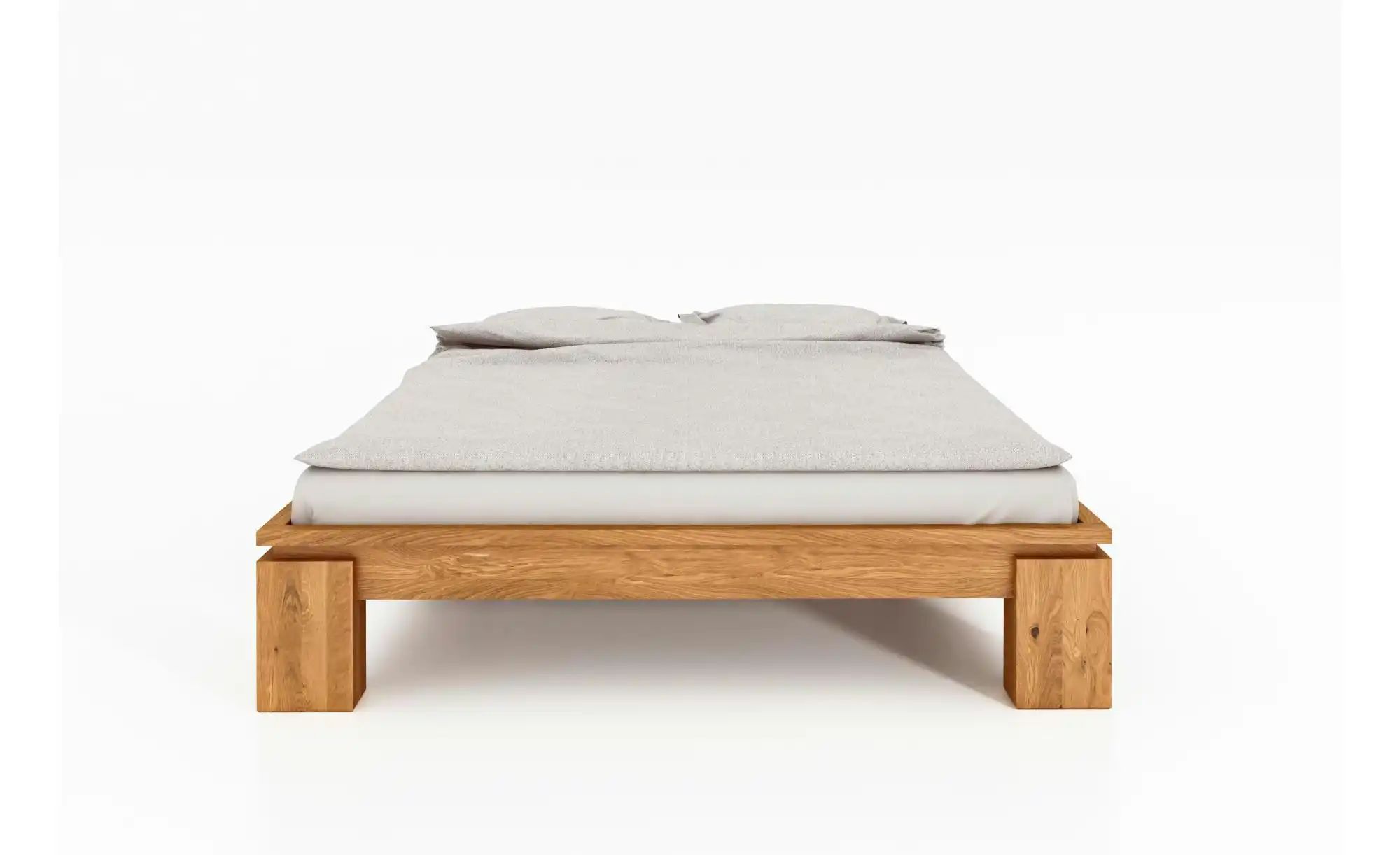 Massivholzbett ohne Kopfteil Theo ¦ holzfarben ¦ Maße (cm): B: 148 H: 36 Be günstig online kaufen