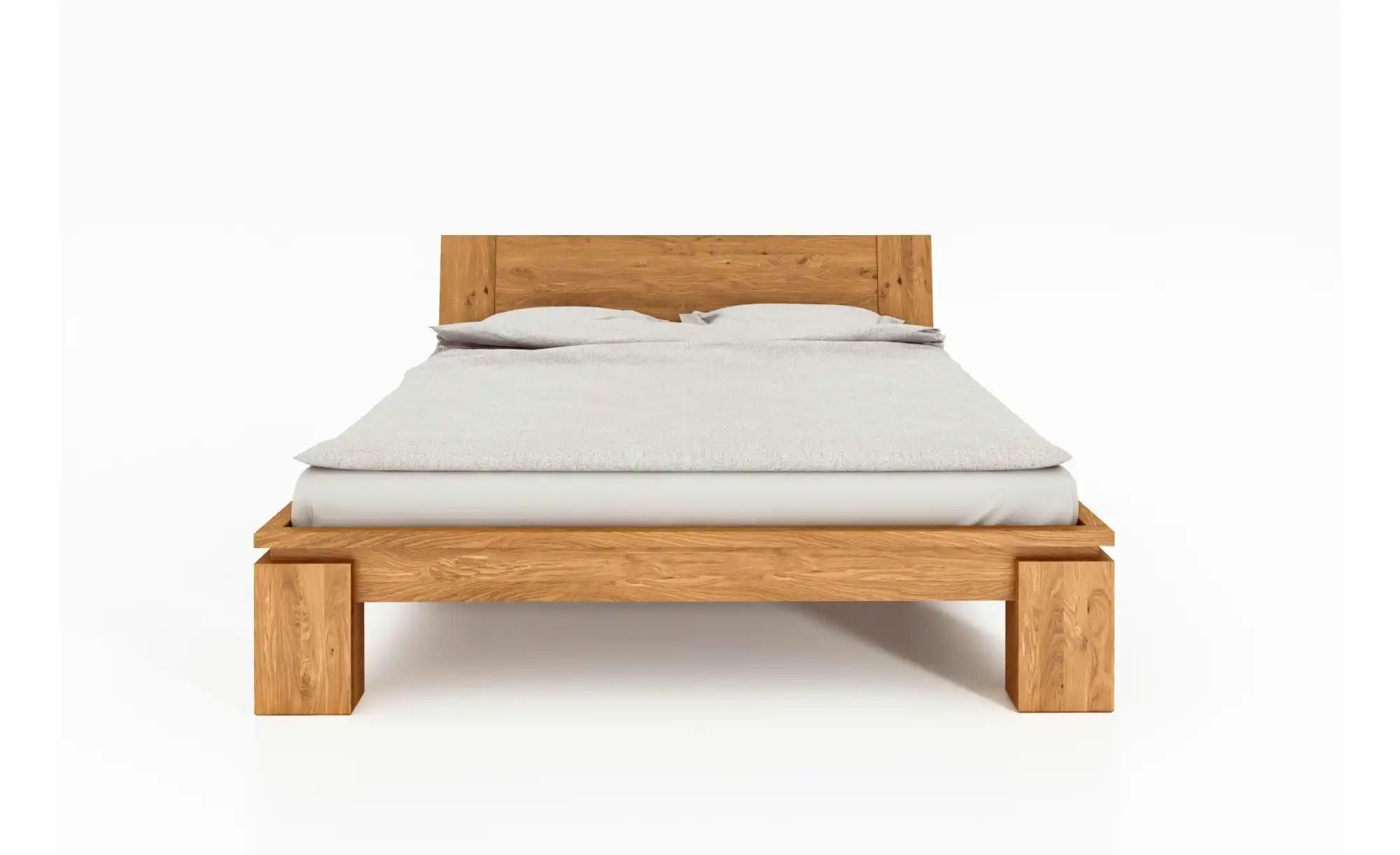 Massivholzbett hoch mit KT   ¦ holzfarben ¦ Maße (cm): B: 108 H: 83 Betten günstig online kaufen