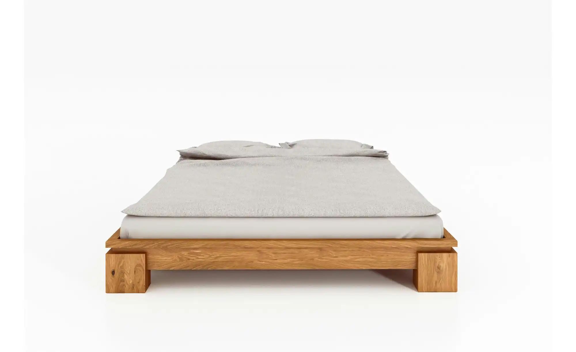Massivholzbett niedrig ohne KT   ¦ holzfarben ¦ Maße (cm): B: 88 H: 25 Bett günstig online kaufen