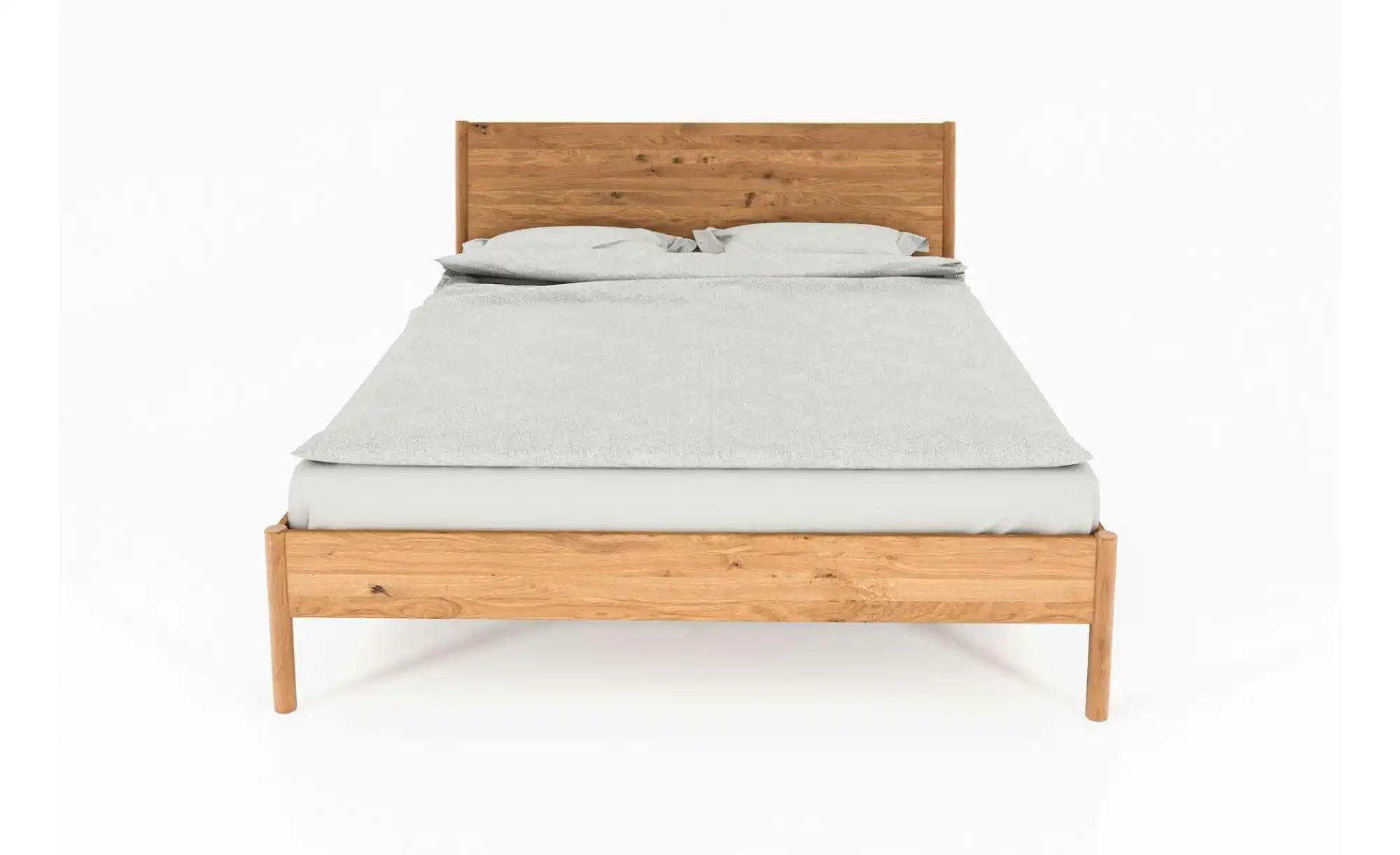 Massivholzbett mit KT   ¦ holzfarben ¦ Maße (cm): B: 145 H: 95 Betten > Bet günstig online kaufen