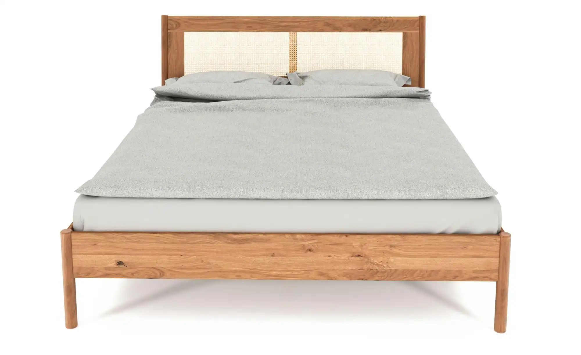 Massivholzbett mit gep. KT   ¦ holzfarben ¦ Maße (cm): B: 105 H: 95 Betten günstig online kaufen