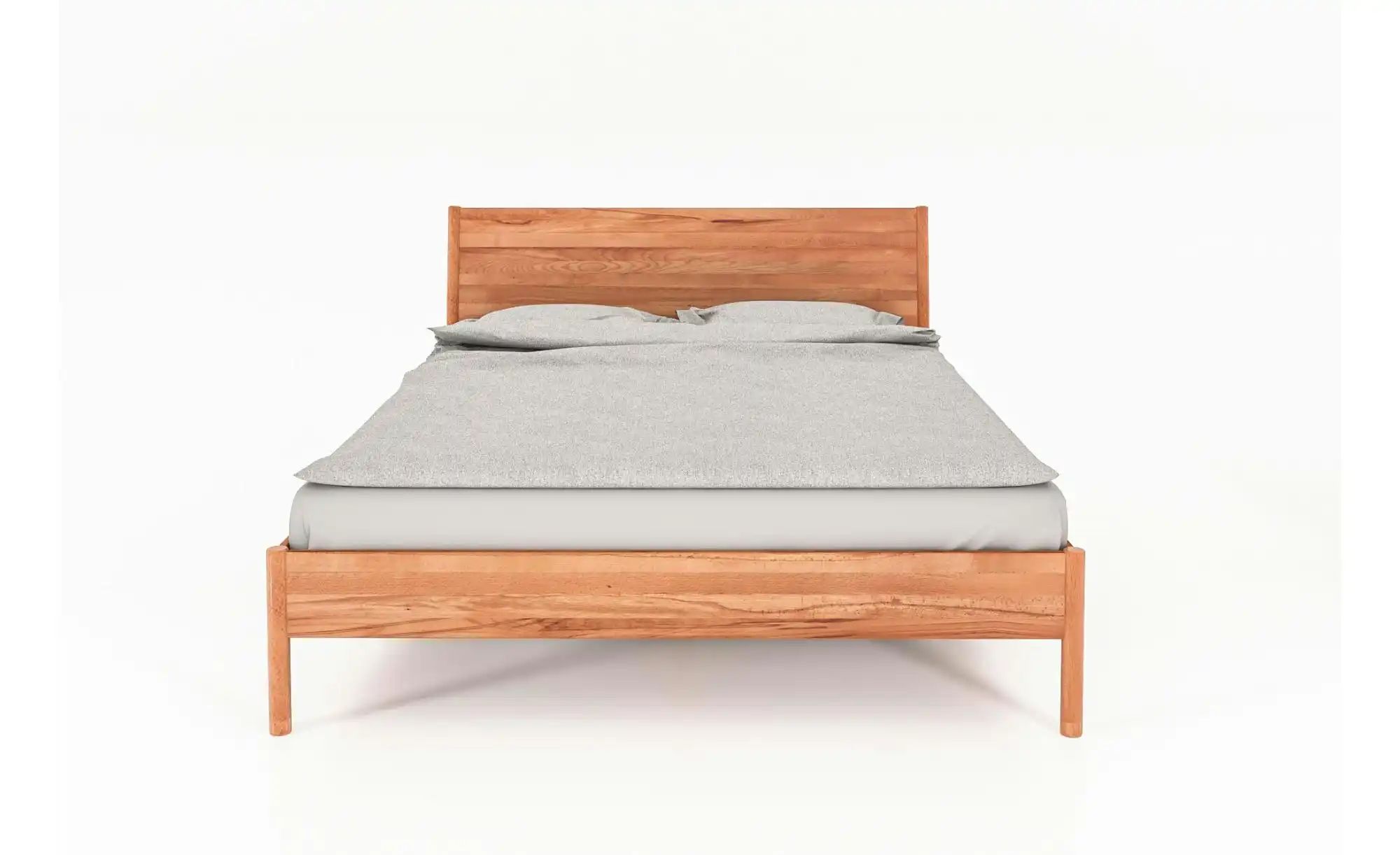 Massivholzbett mit KT   ¦ holzfarben ¦ Maße (cm): B: 145 H: 95 Betten > Bet günstig online kaufen