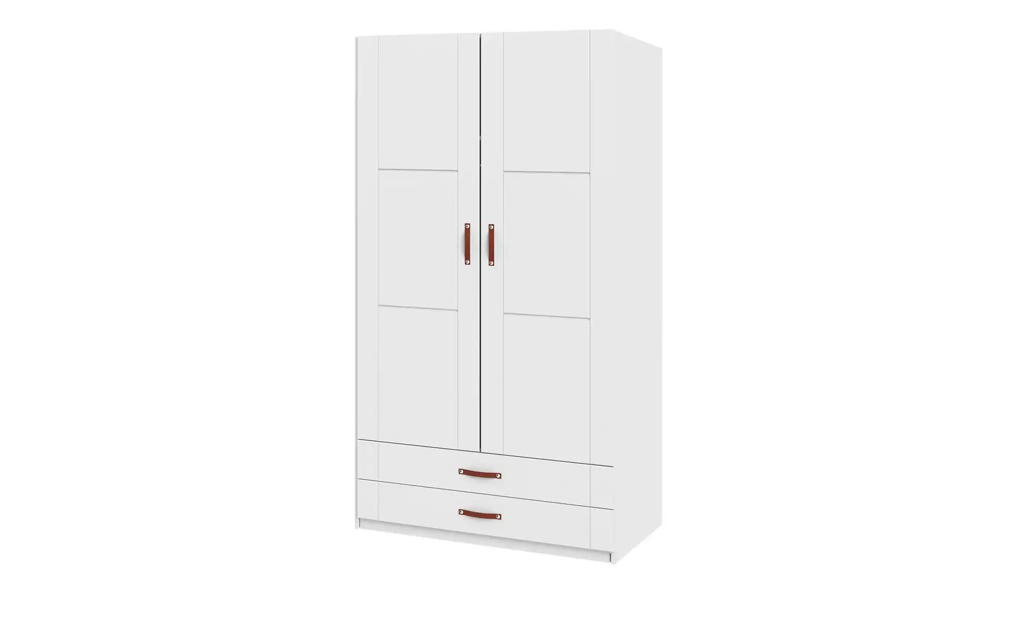Lifetime Kleiderschrank  100 ¦ weiß ¦ Maße (cm): B: 100 H: 201,5 T: 53.0 Sc günstig online kaufen
