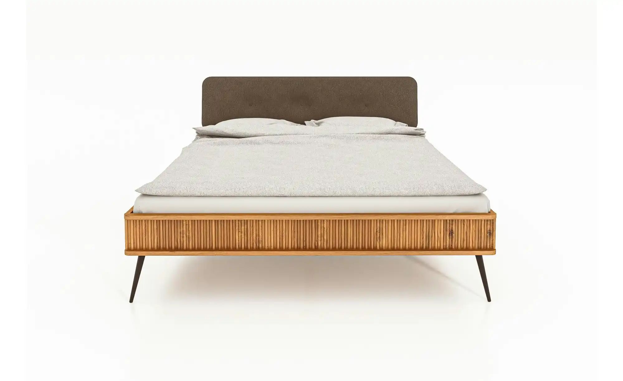 Massivholzbett  Nico ¦ holzfarben ¦ Maße (cm): H: 92 Betten > Bettgestelle günstig online kaufen