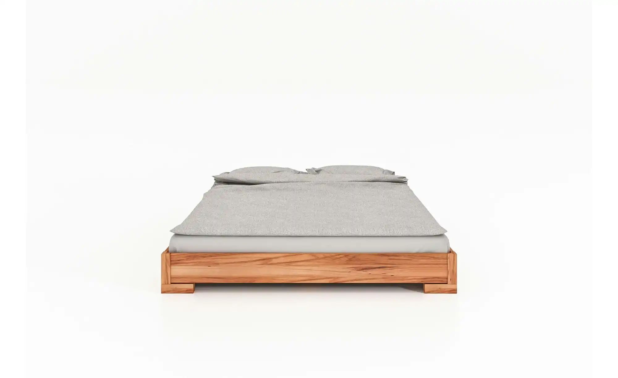 Massivholzbett niedrig o. KT E   ¦ holzfarben ¦ Maße (cm): B: 85 H: 22 Bett günstig online kaufen