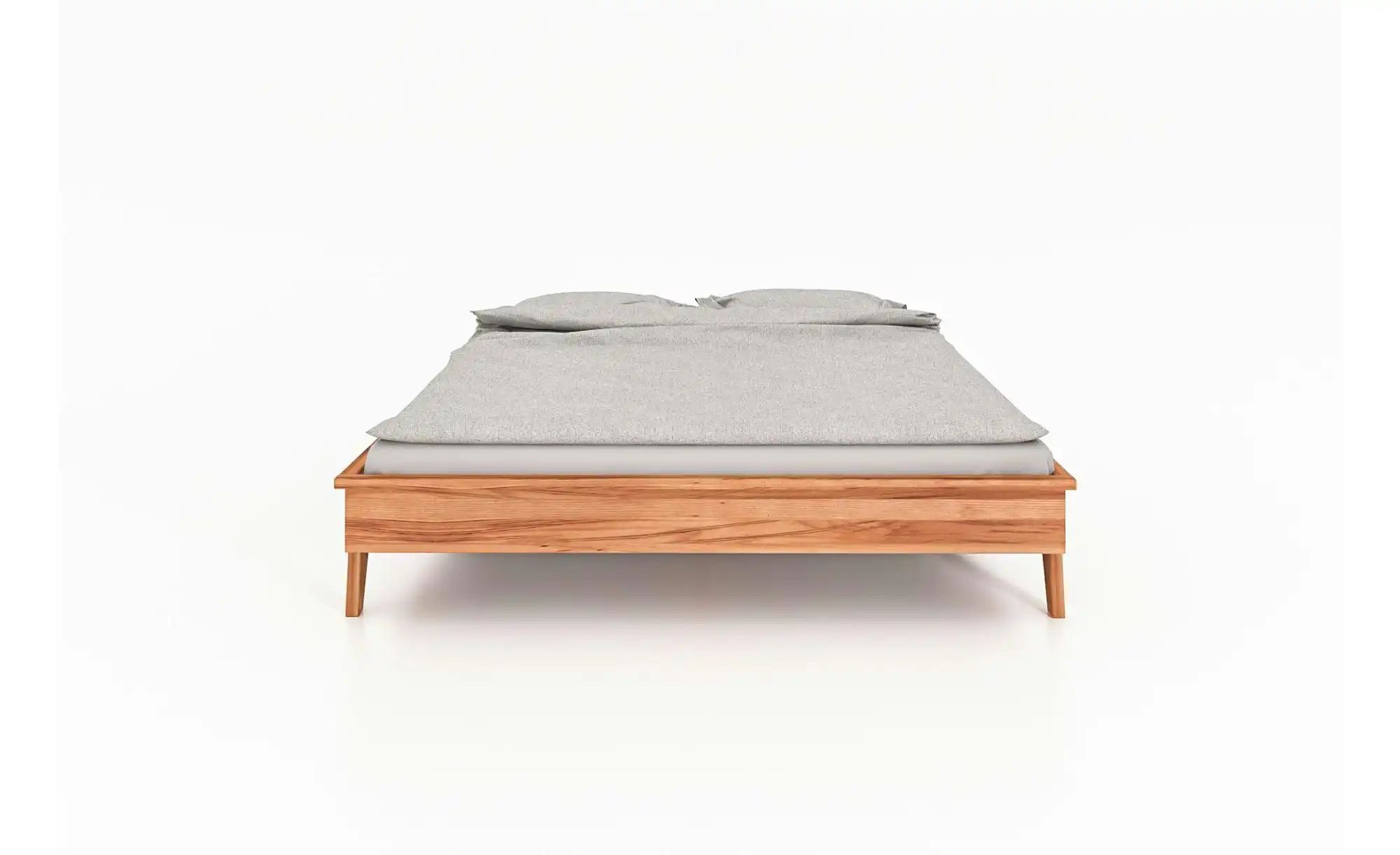 Massivholzbett ohne KT   ¦ holzfarben ¦ Maße (cm): B: 209 H: 35 Betten > Be günstig online kaufen