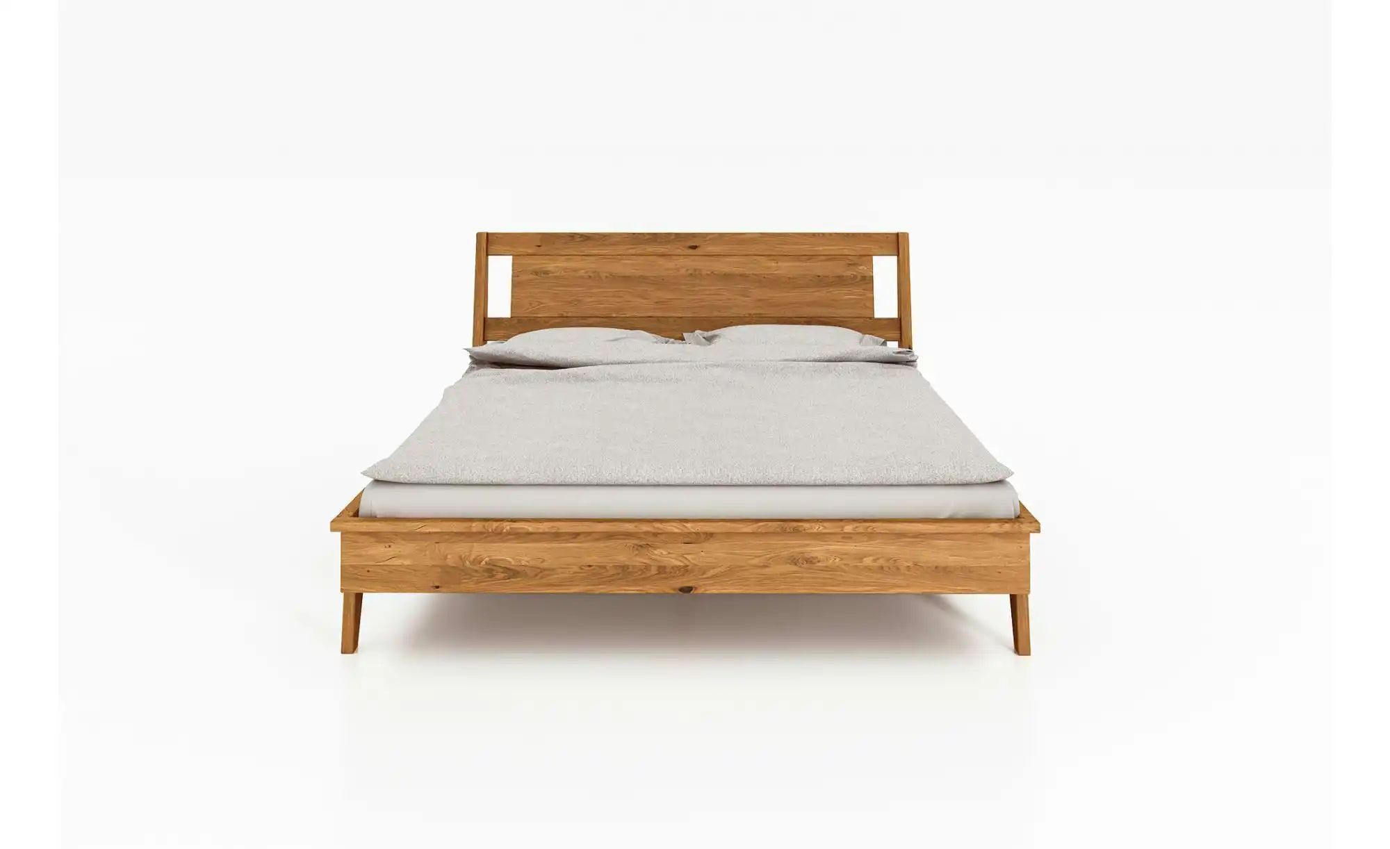 Massivholzbett mit KT   ¦ holzfarben ¦ Maße (cm): B: 149 H: 92 Betten > Bet günstig online kaufen