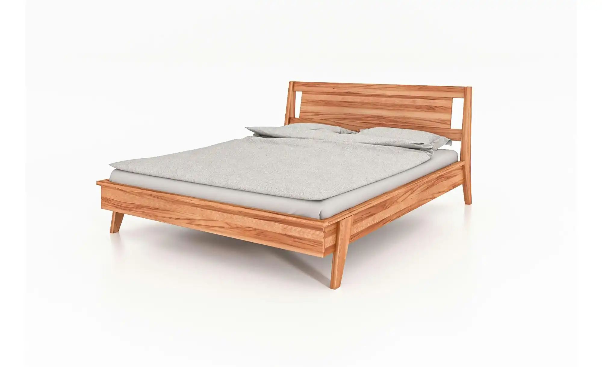 Massivholzbett mit KT   ¦ holzfarben ¦ Maße (cm): B: 129 H: 92 Betten > Bet günstig online kaufen