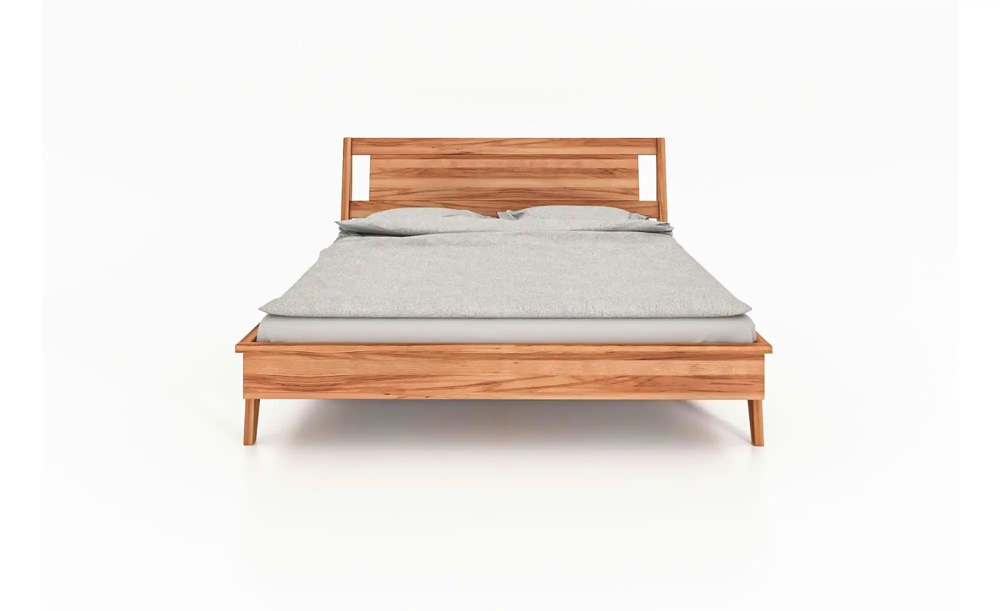 Massivholzbett mit KT   ¦ holzfarben ¦ Maße (cm): B: 129 H: 92 Betten > Bet günstig online kaufen