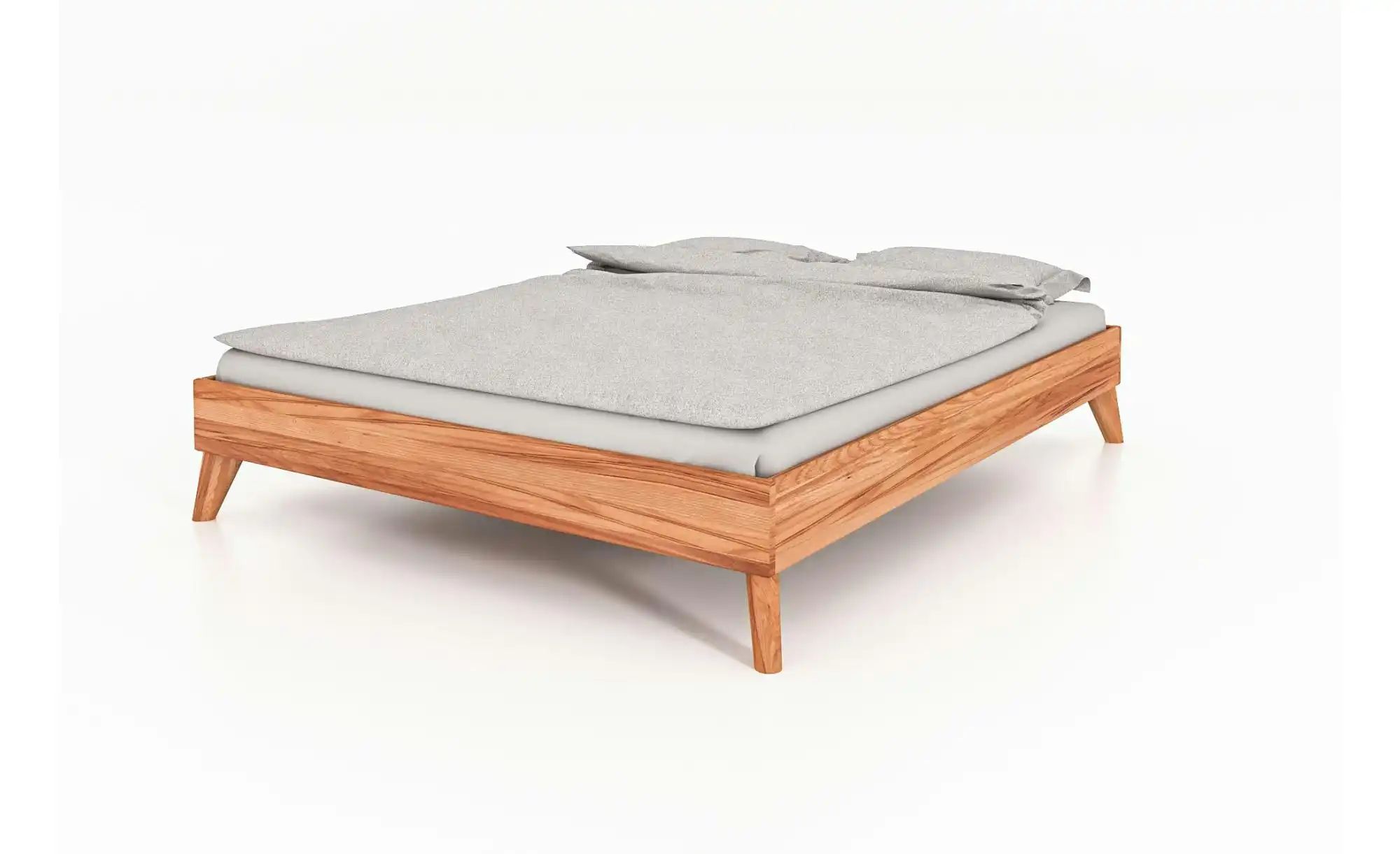 Massivholzbett ohne Kopfteil Albert ¦ holzfarben ¦ Maße (cm): B: 125 H: 88 günstig online kaufen