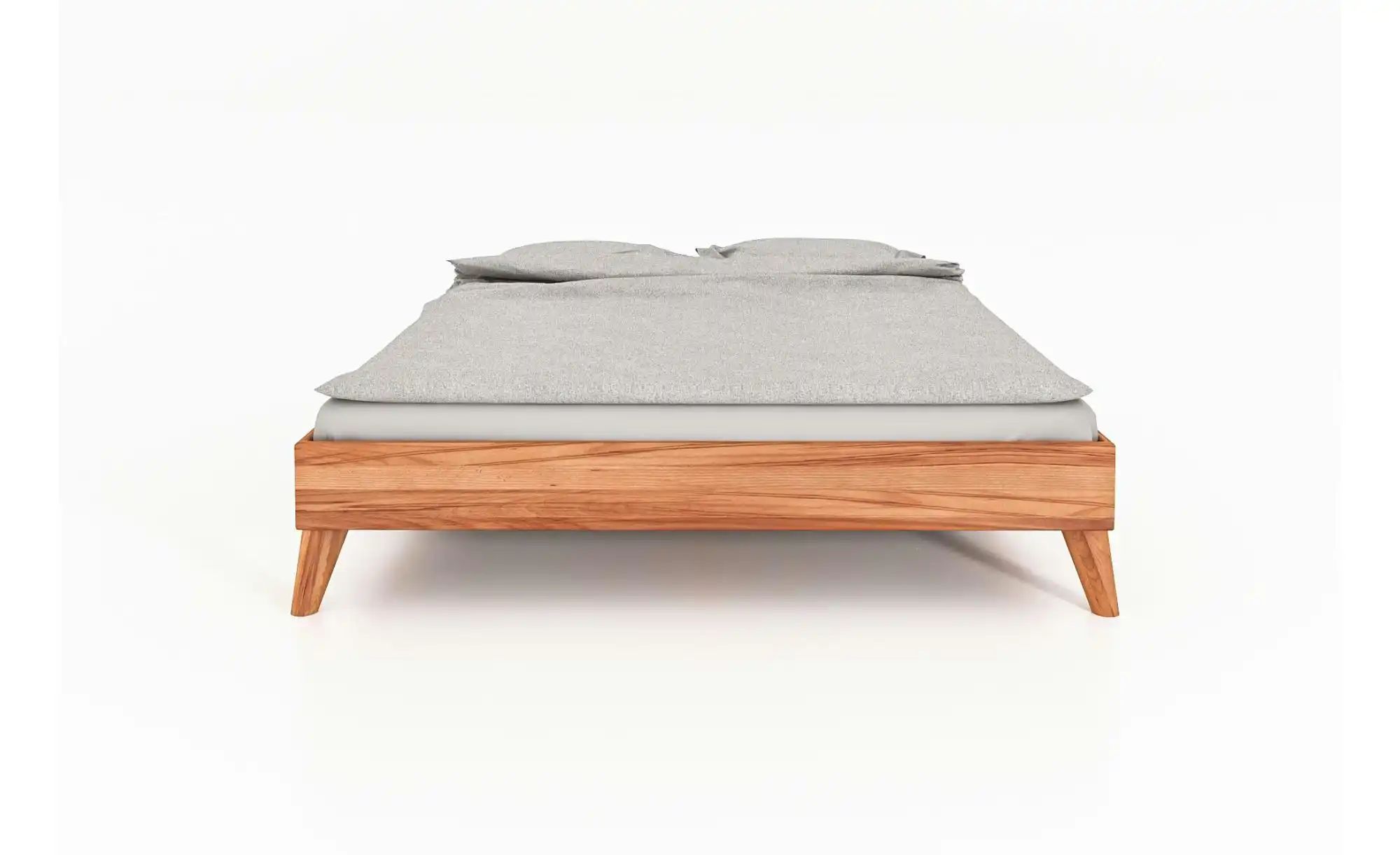 Massivholzbett ohne Kopfteil Albert ¦ holzfarben ¦ Maße (cm): B: 125 H: 88 günstig online kaufen