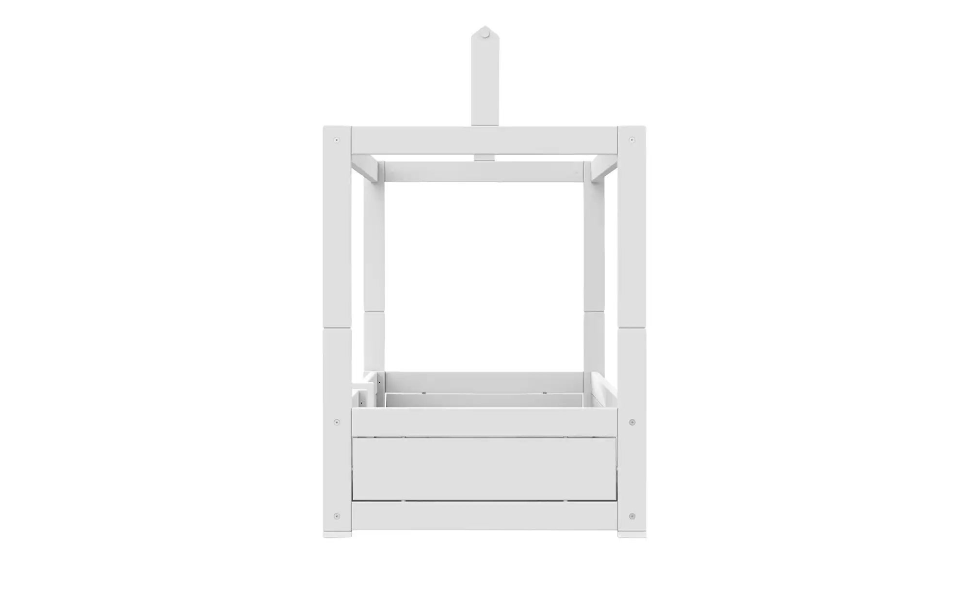 Lifetime 4-in-1 Bett mit Konstruktion für Stoffdach  Original ¦ weiß ¦ Maße günstig online kaufen