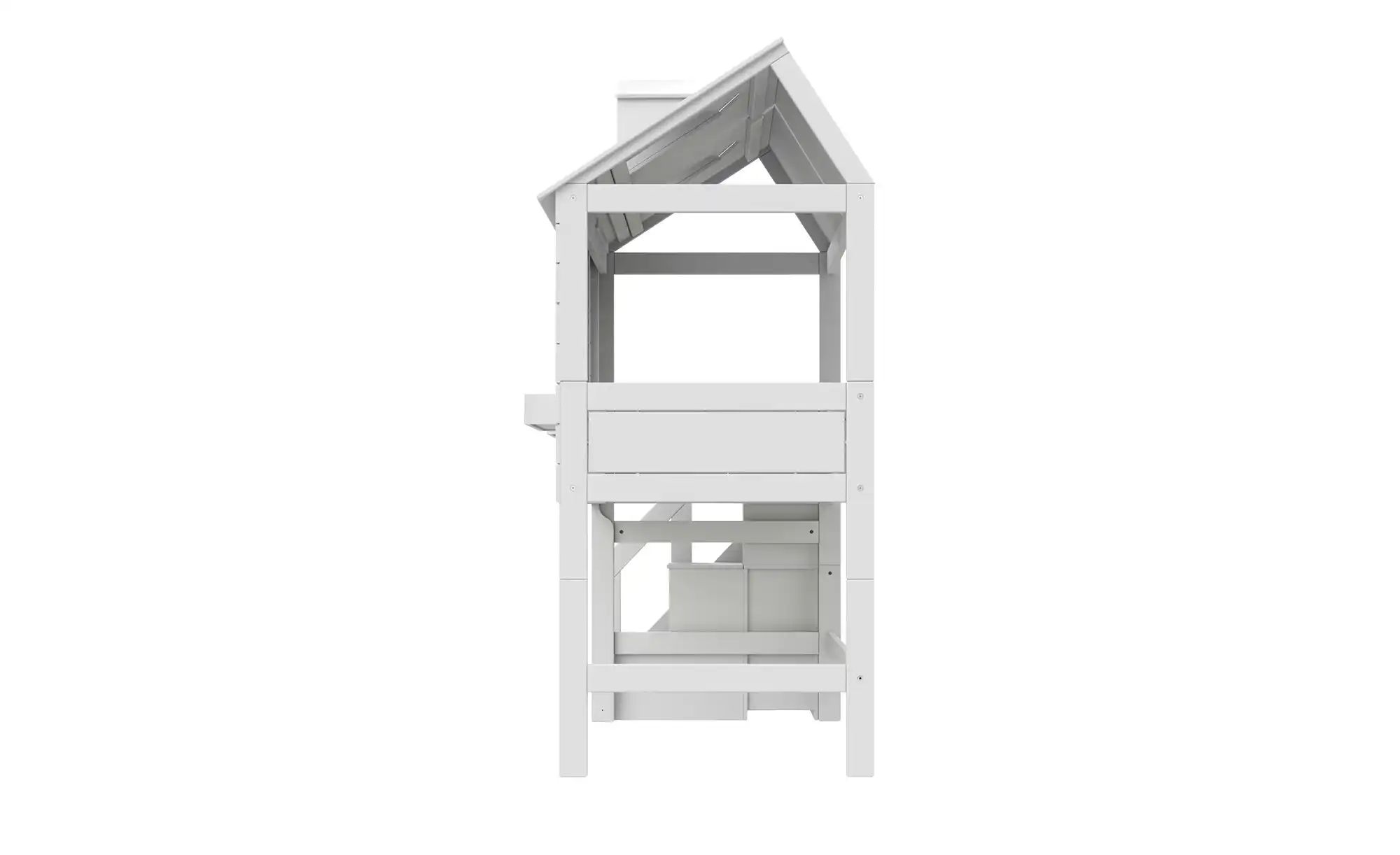 Lifetime Hausbett halbhoch  Original ¦ weiß ¦ Maße (cm): B: 259 H: 242 T: 1 günstig online kaufen