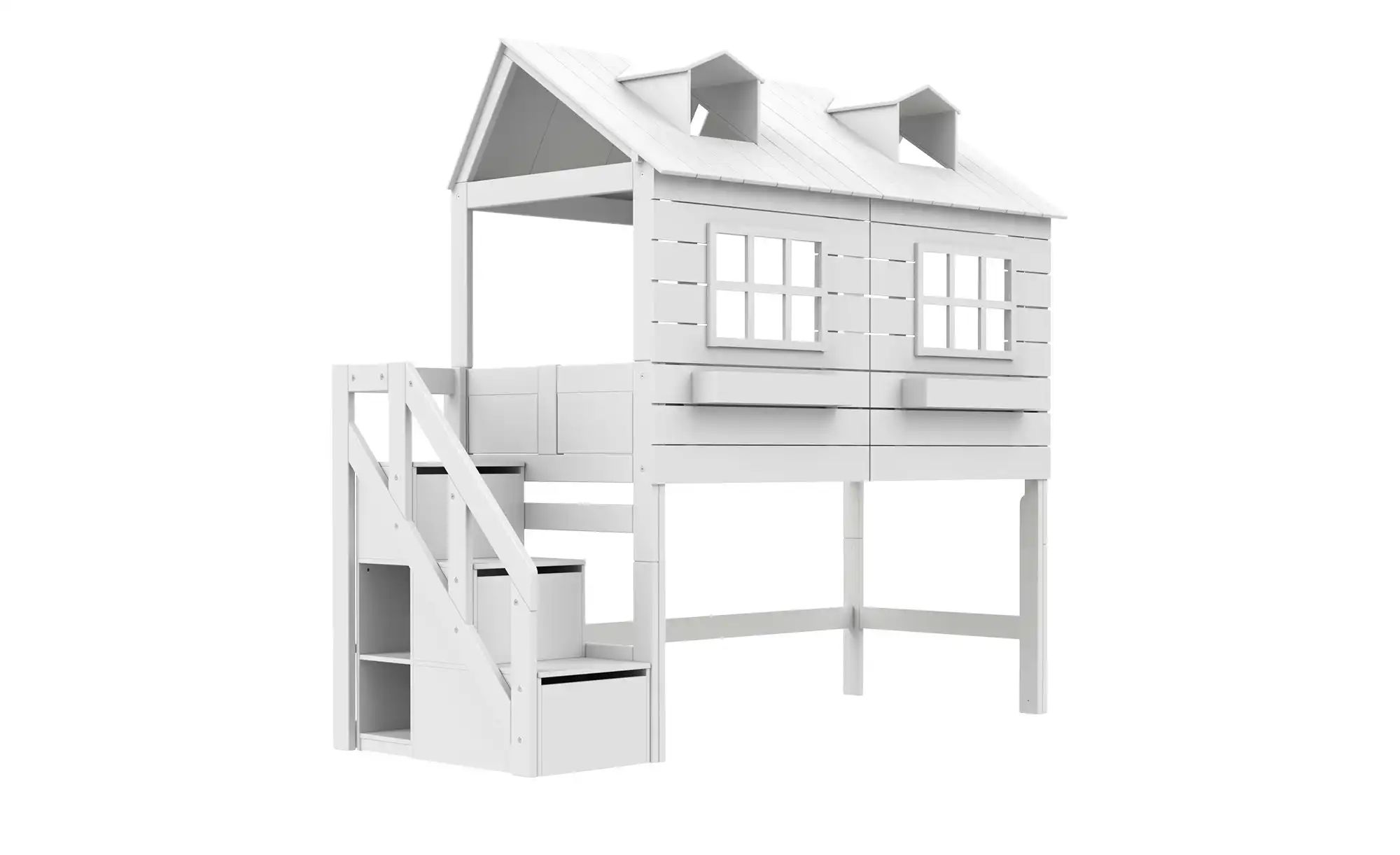 Lifetime Hausbett halbhoch  Original ¦ weiß ¦ Maße (cm): B: 259 H: 242 T: 1 günstig online kaufen