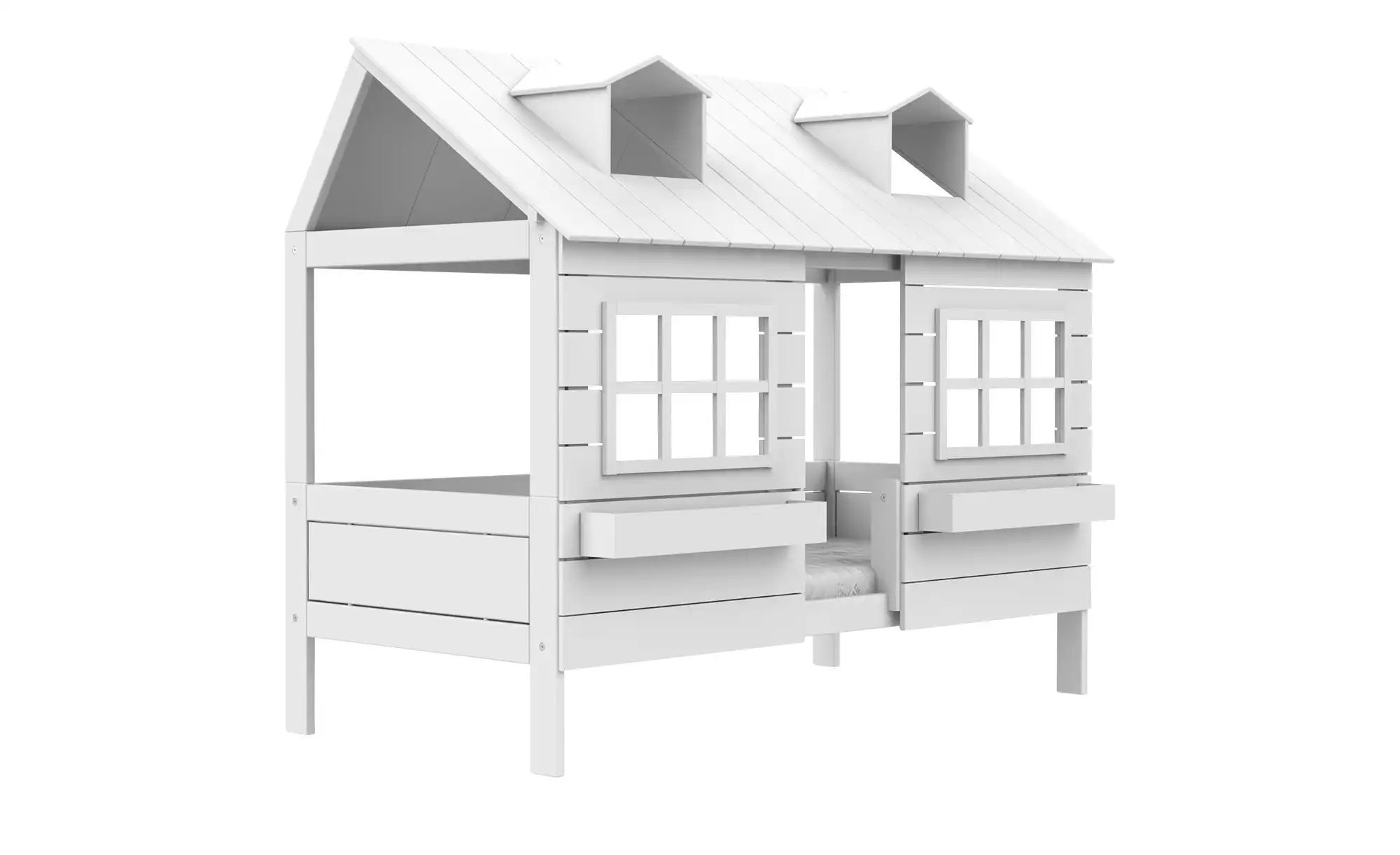 Lifetime Hausbett  Original ¦ weiß ¦ Maße (cm): B: 211 H: 177 T: 114.0 Bett günstig online kaufen