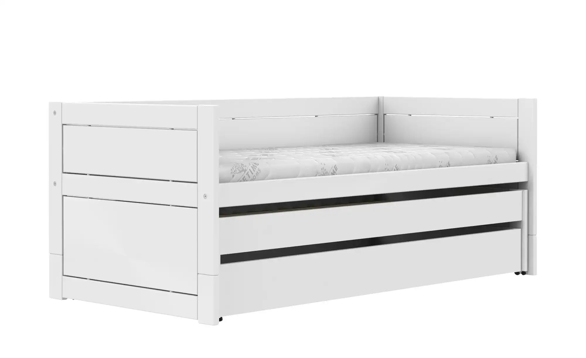 Lifetime Kojenbett mit Gästebett und Bettkasten  Basis ¦ weiß ¦ Maße (cm): günstig online kaufen