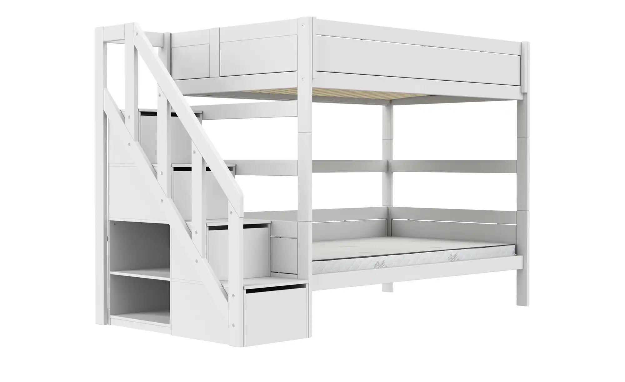 Lifetime Etagenbett  Basis ¦ weiß ¦ Maße (cm): B: 257 H: 177 Betten > Bettg günstig online kaufen