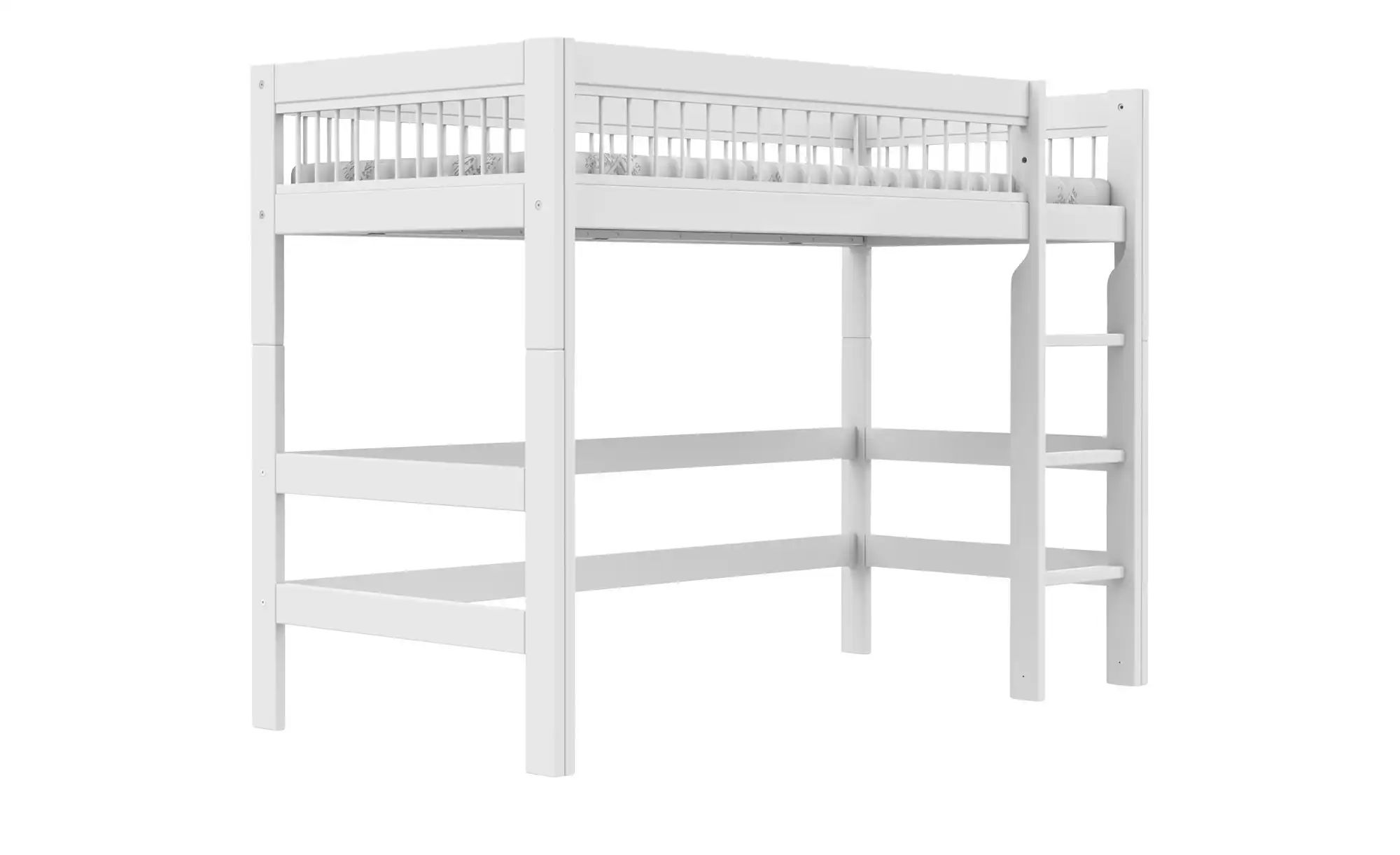 Lifetime Mittelhochbett mit Leiter  Original ¦ weiß ¦ Maße (cm): B: 207 H: günstig online kaufen