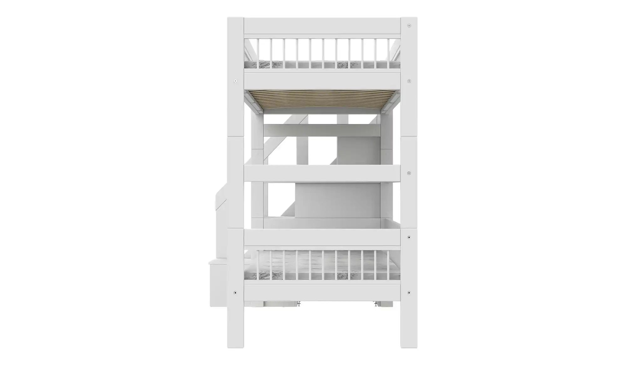 Lifetime Etagenbett mit Treppe  Original ¦ weiß ¦ Maße (cm): B: 257 H: 177 günstig online kaufen