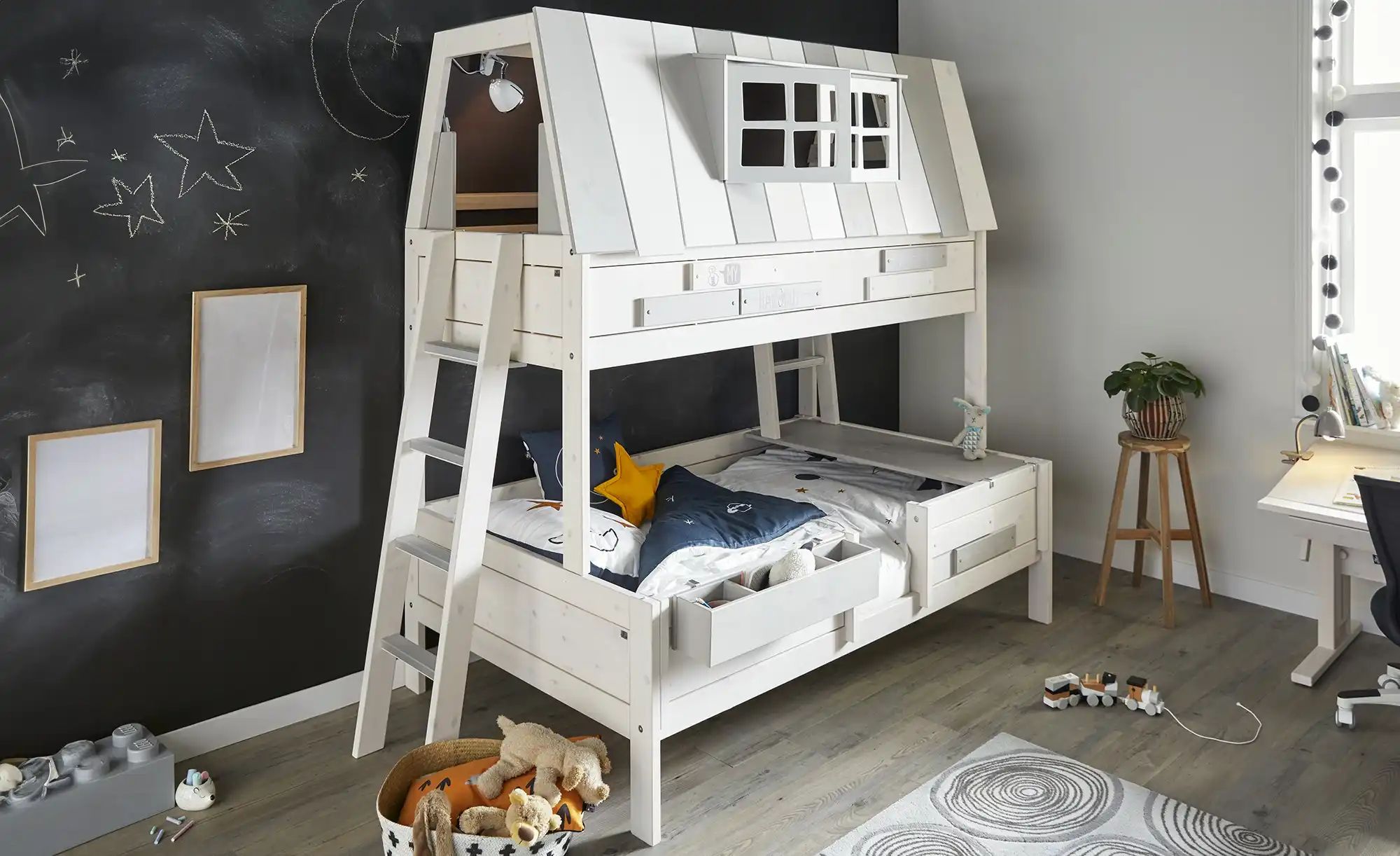 Lifetime Etagenbett Hangout 90/140cm  Original ¦ weiß ¦ Maße (cm): B: 248 H günstig online kaufen