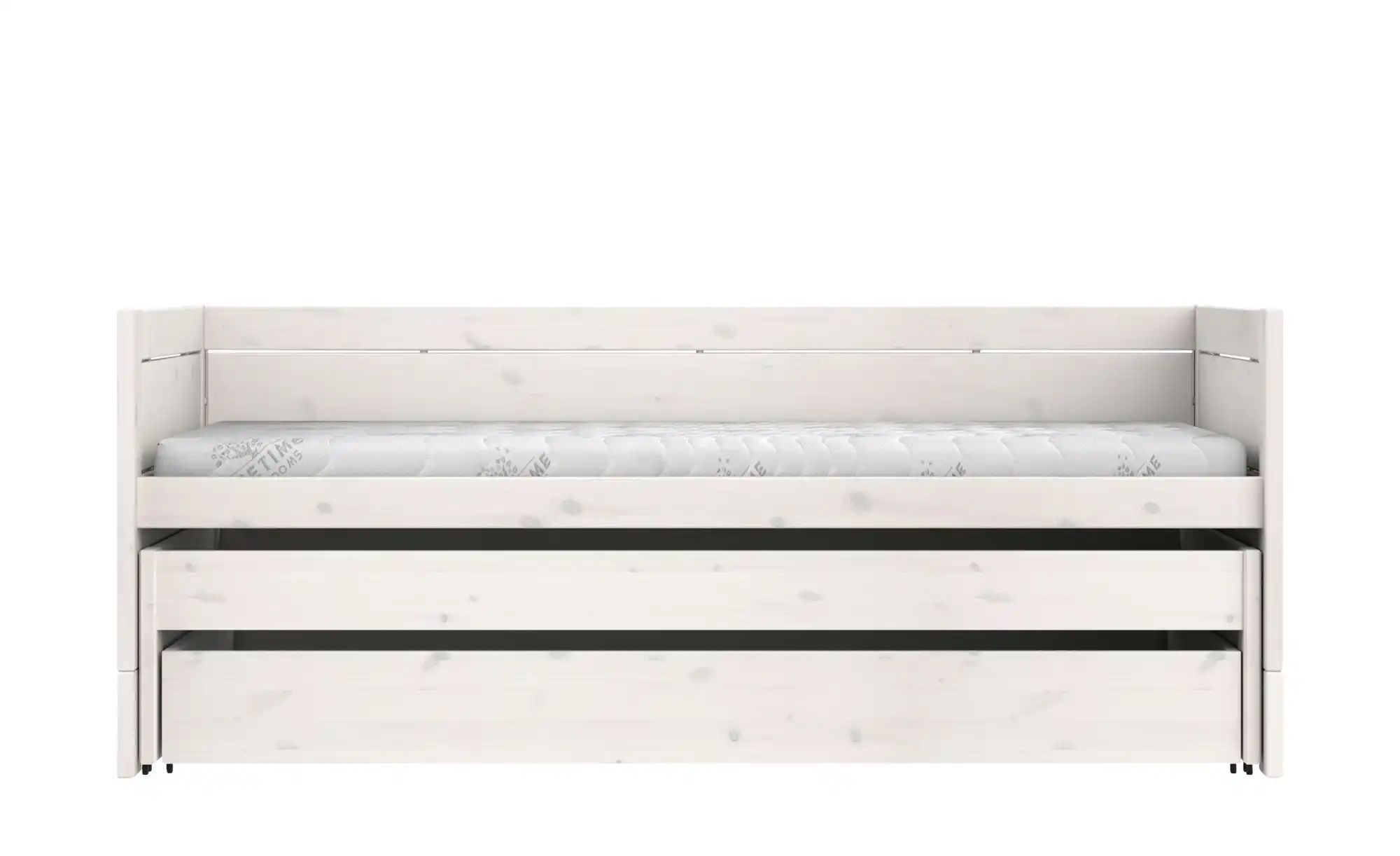 Lifetime Kojenbett mit Gästebett und Bettkasten  Basis ¦ weiß ¦ Maße (cm): günstig online kaufen