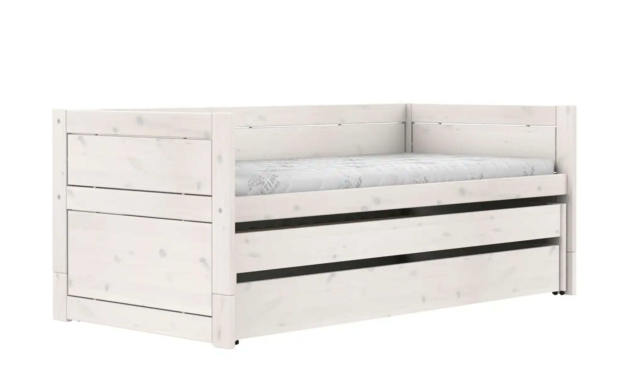Lifetime Kojenbett mit Gästebett und Bettkasten  Basis ¦ weiß ¦ Maße (cm): günstig online kaufen