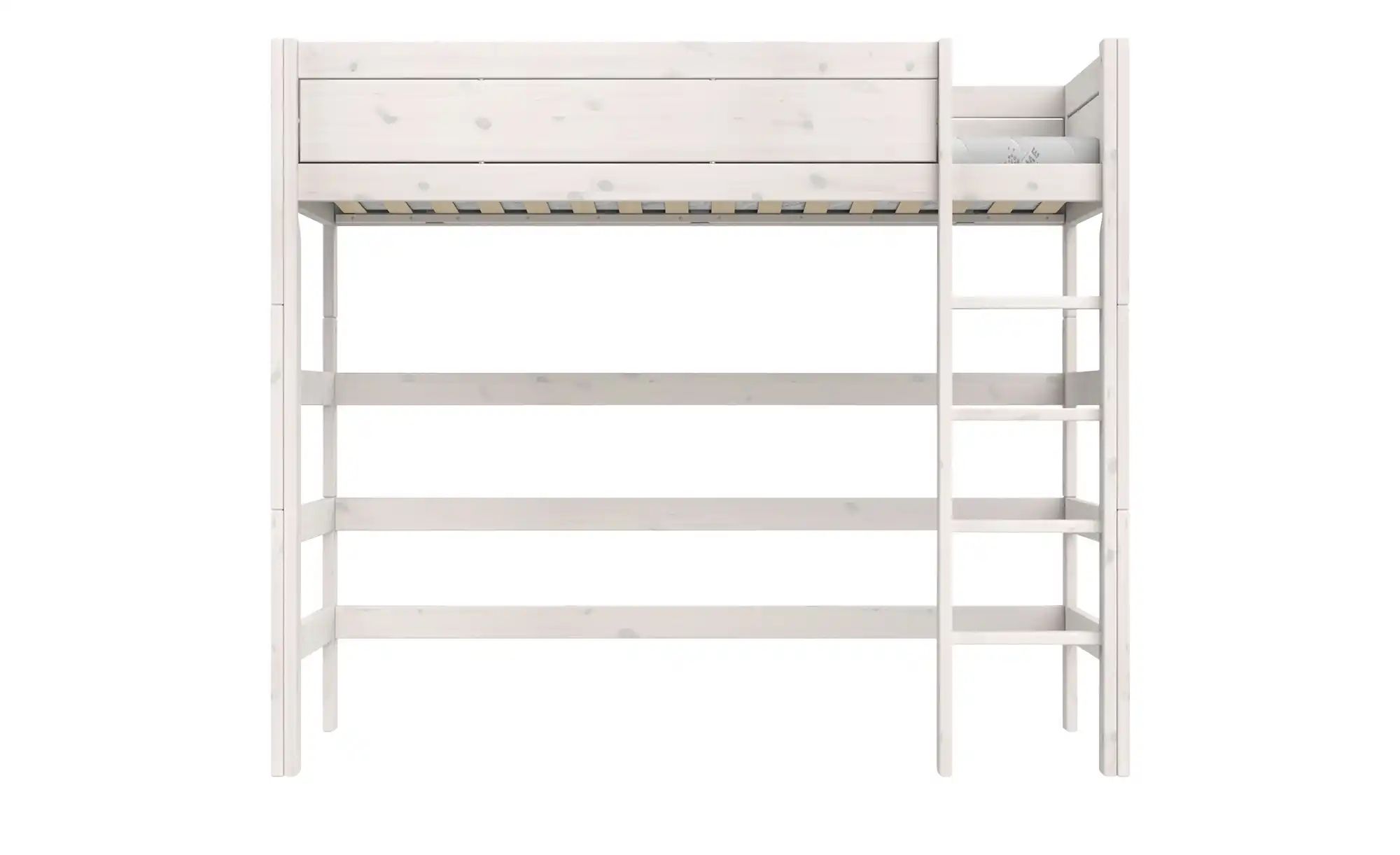 Lifetime Hochbett mit Leiter 120cm  Basis ¦ weiß ¦ Maße (cm): B: 207 H: 177 günstig online kaufen